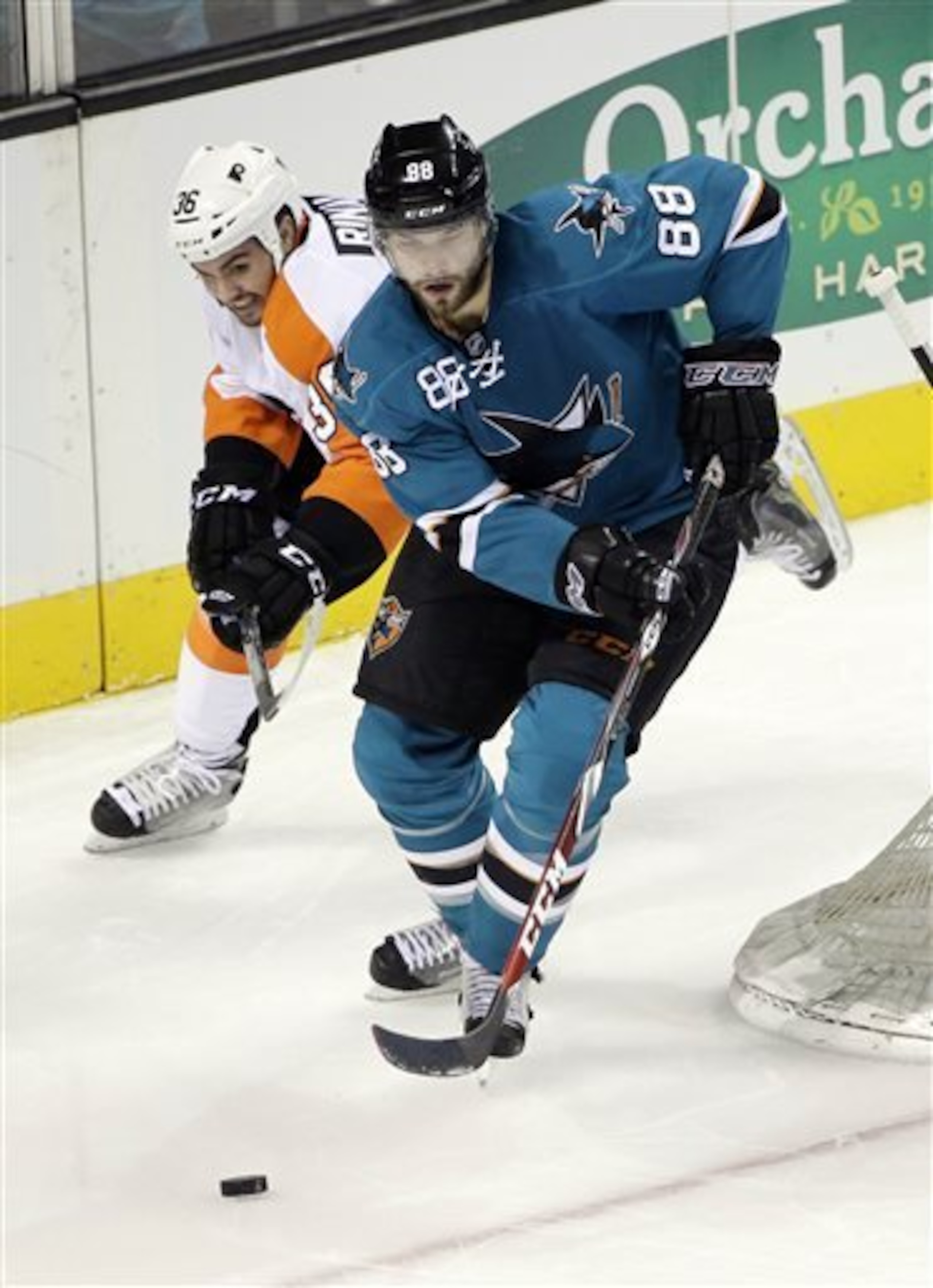 Like the Sharks, Brent Burns has cooled off after a hot start this season. Like the Sharks, Brent Burns has cooled off after a hot start this season.