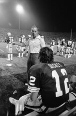 Lynn Dickey and Bart Starr had one of their best games against the Redskins in 1983.
