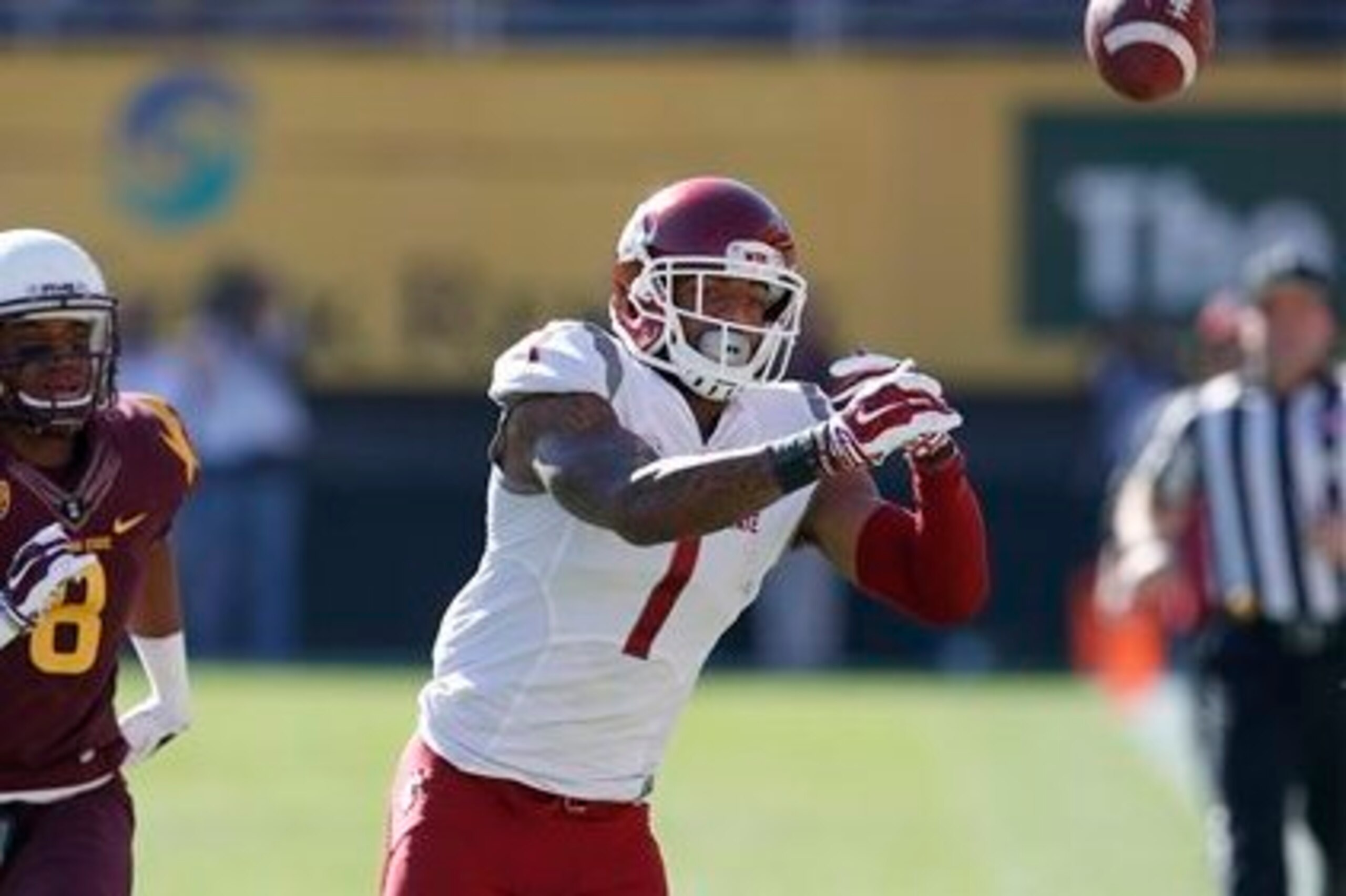 WSU WR Vince Mayle