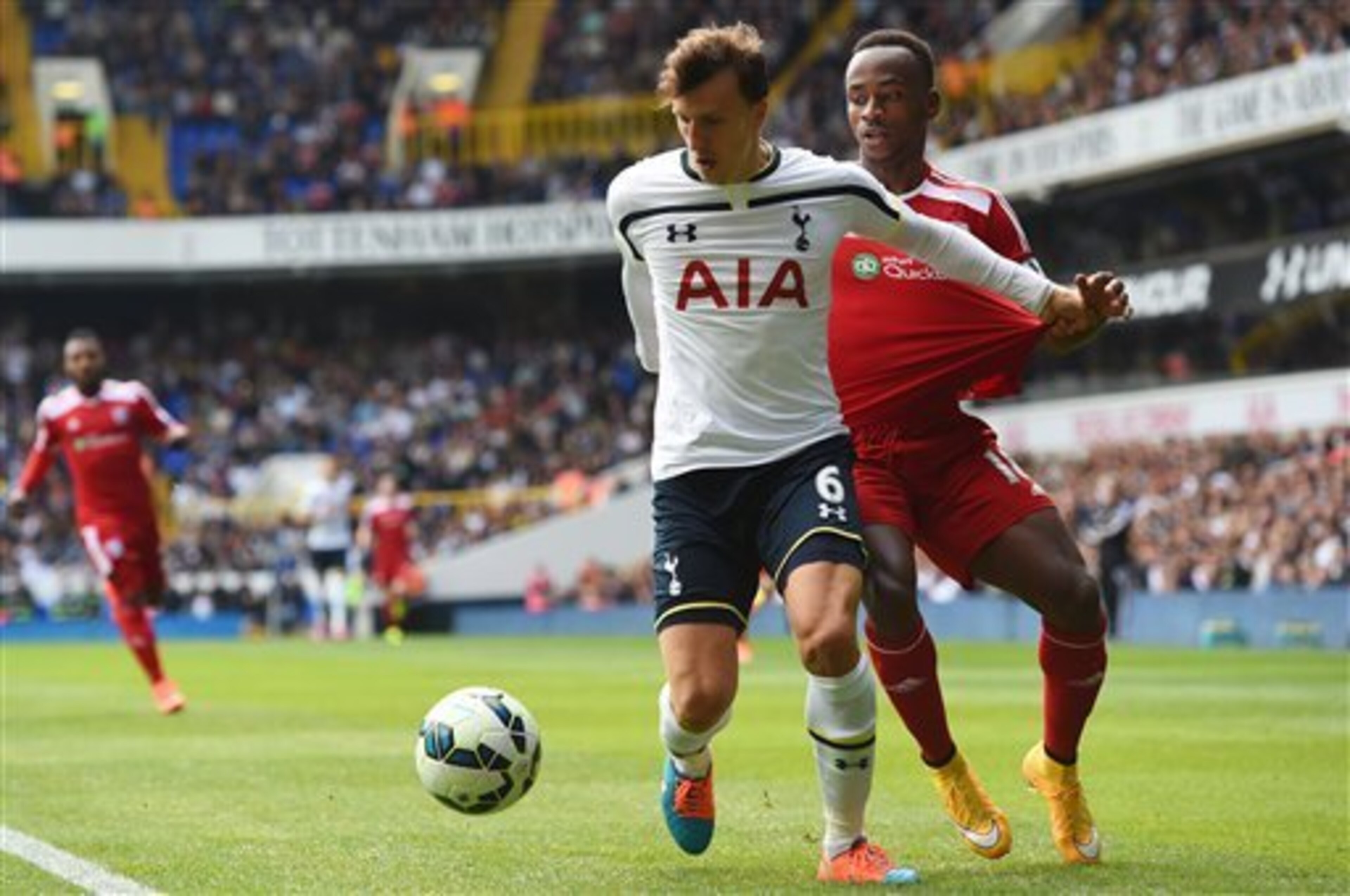 Vlad Chiriches should be in line to keep his place for the trip to Chelsea. Vlad Chiriches should be in line to keep his place for the trip to Chelsea.