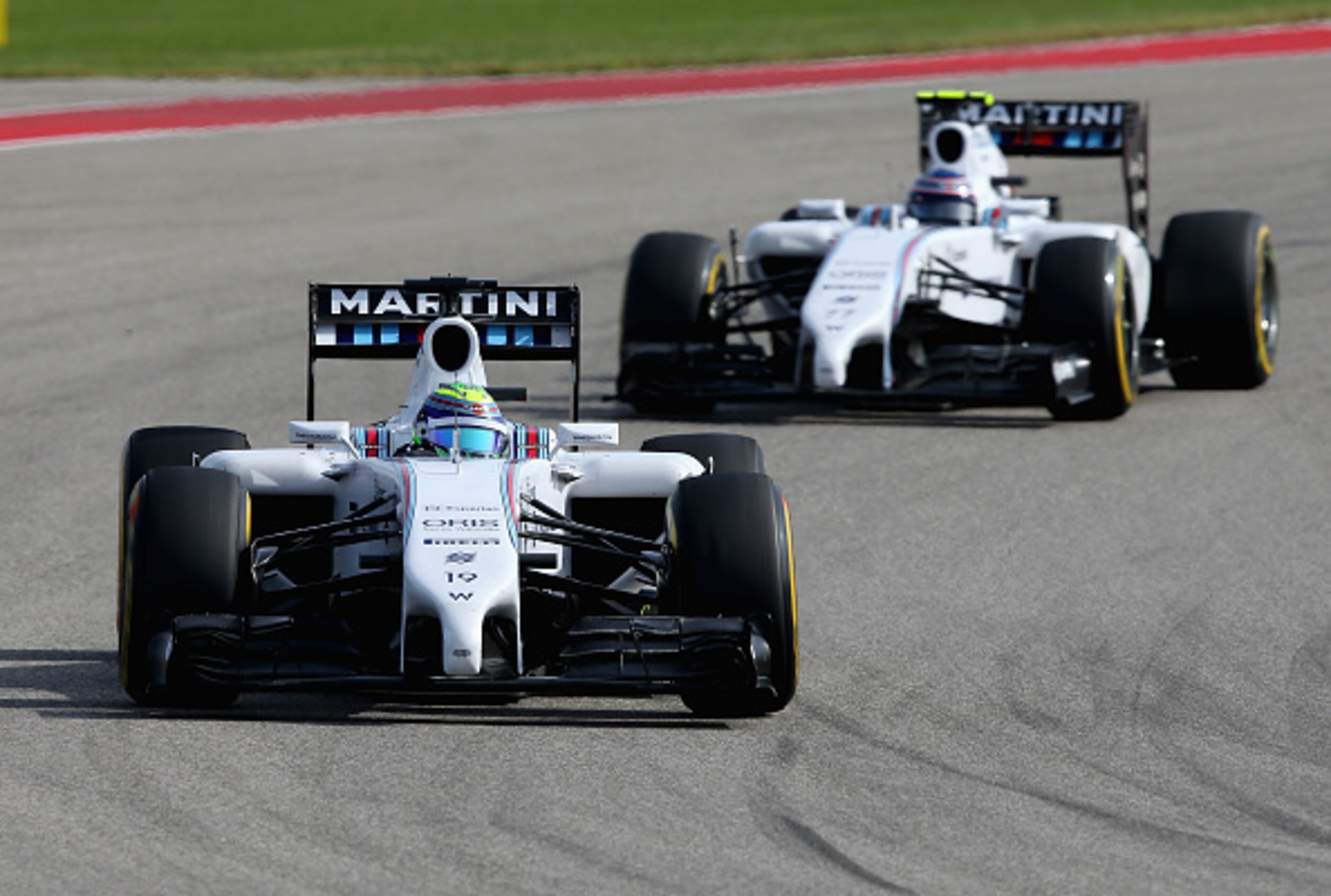 Felipe Massa and Valtteri Bottas