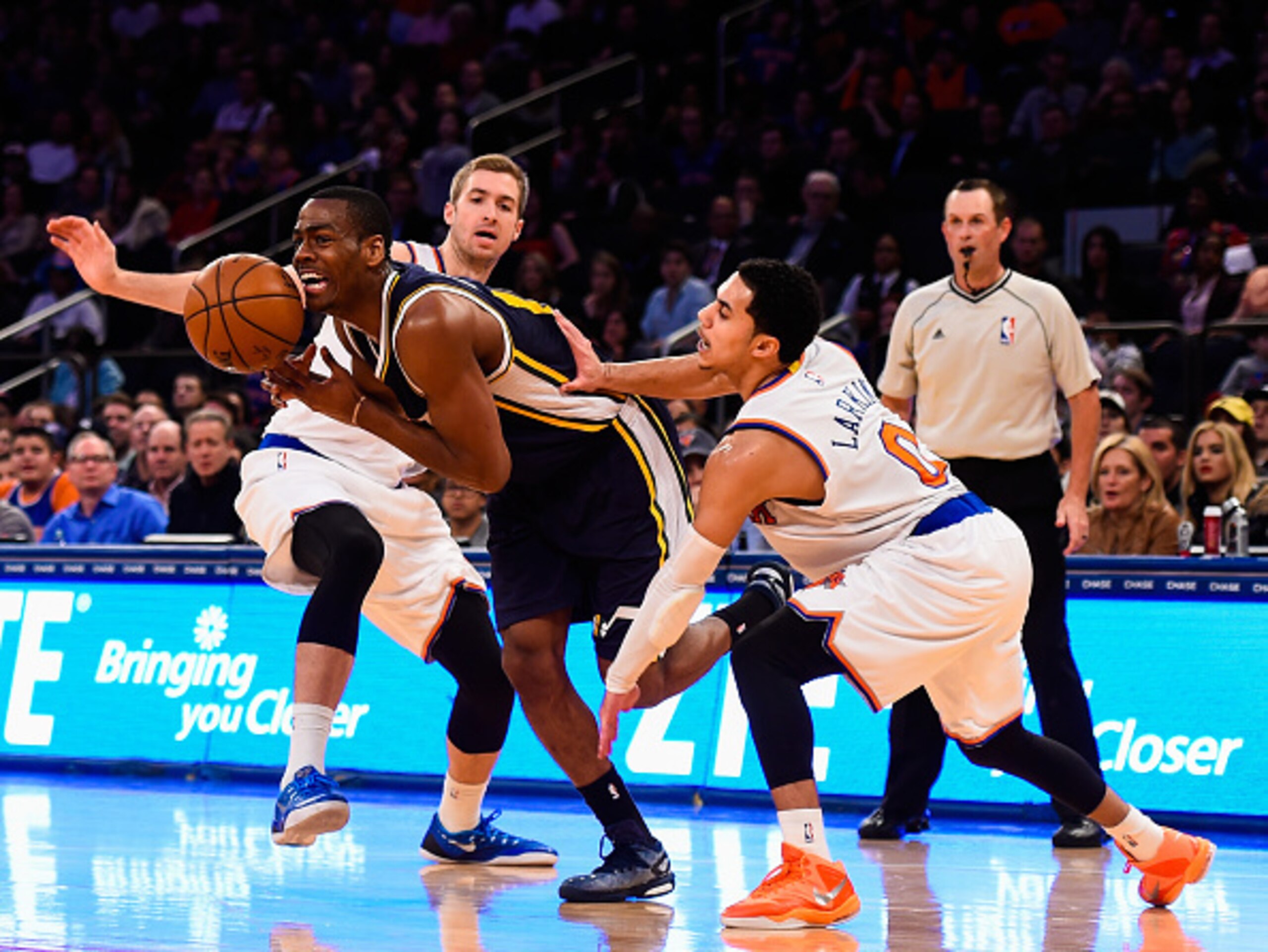 Rookie Travis Wear and sophomore Shane Larkin have been two of Derek Fisher's unlikely go-to guys. Rookie Travis Wear and sophomore Shane Larkin have been two of Derek Fisher's unlikely go-to guys.