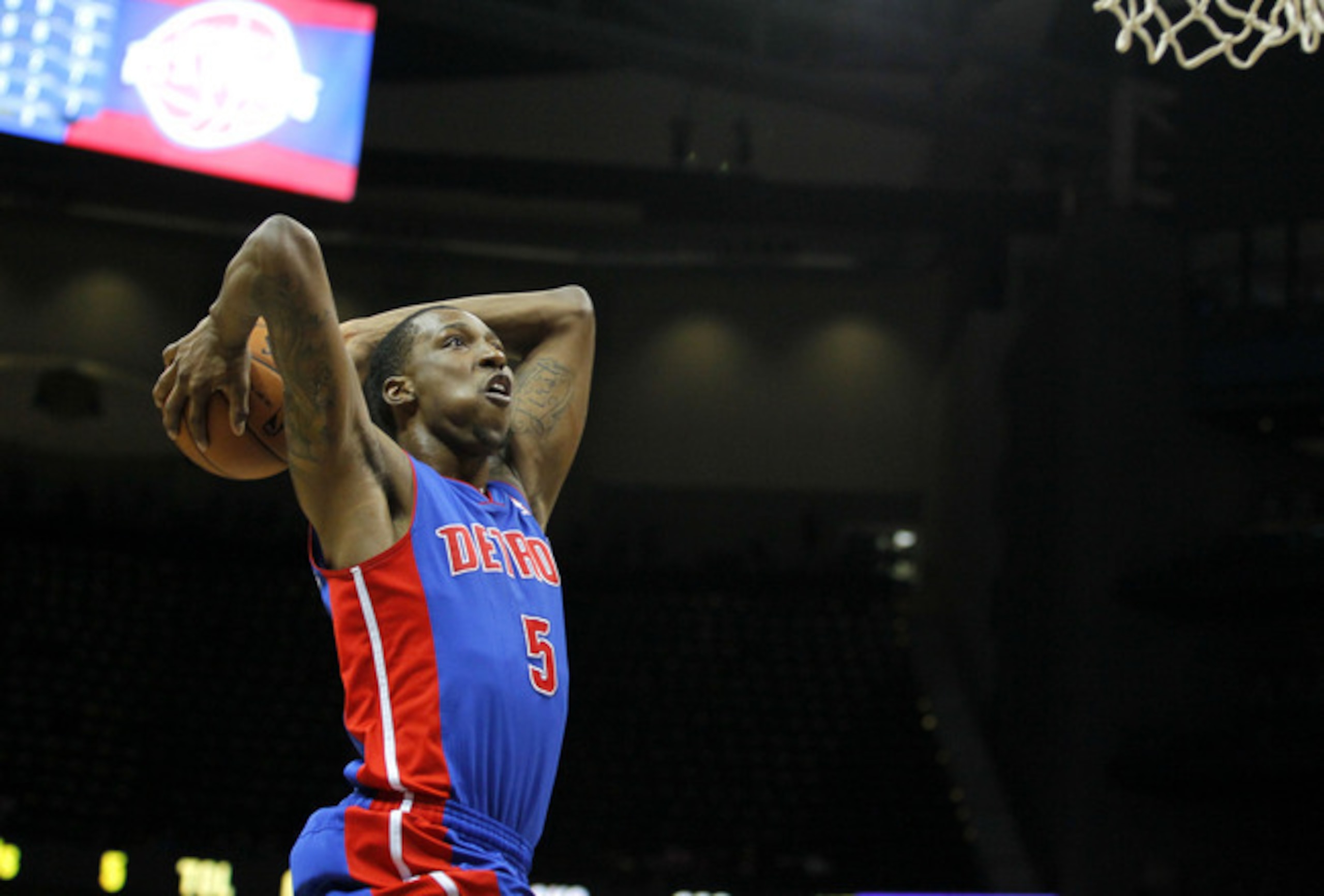 Kentavious Caldwell-Pope has flashed moments of brilliance in the early going.