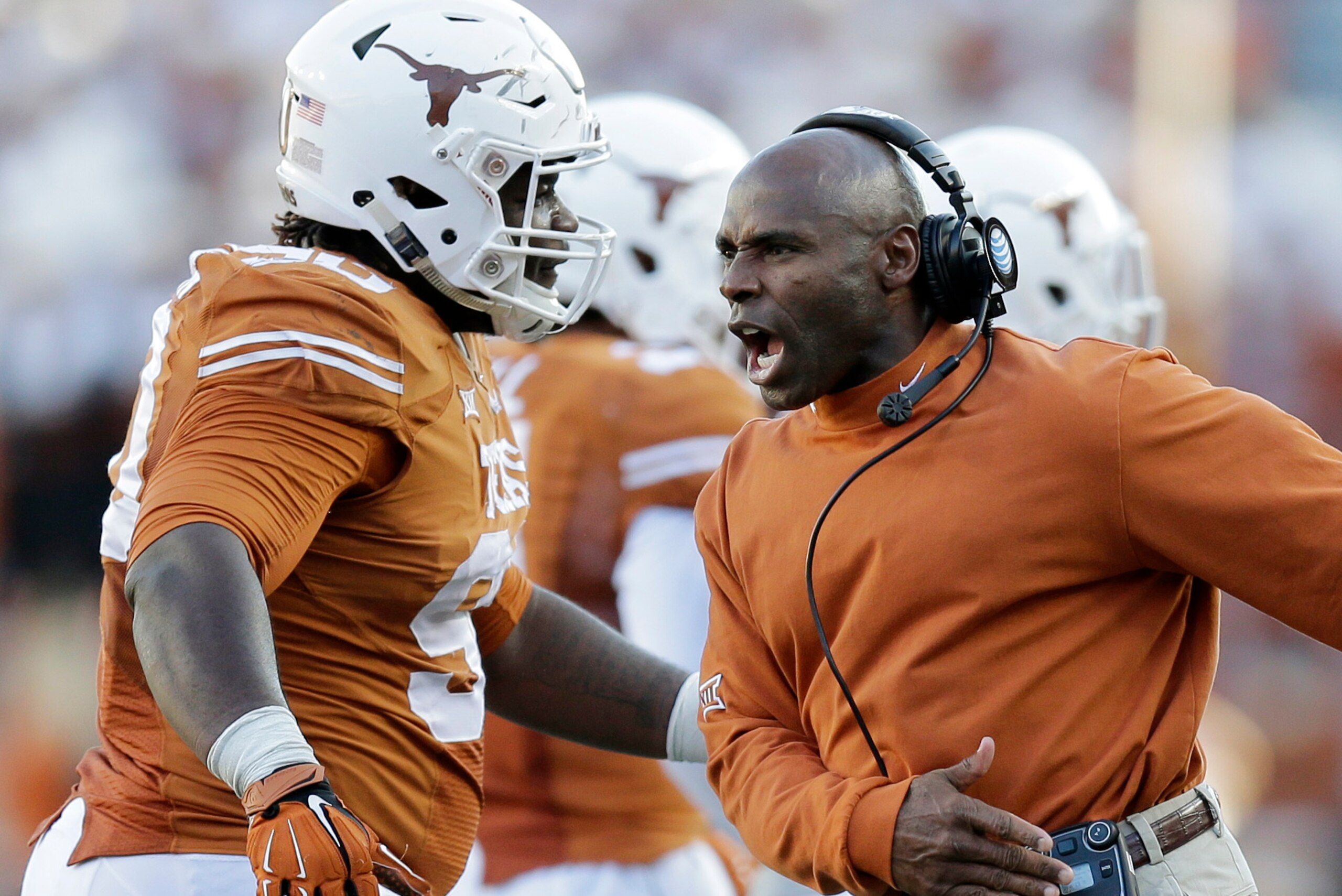 Charlie Strong had an up-and-down first year at Texas.
