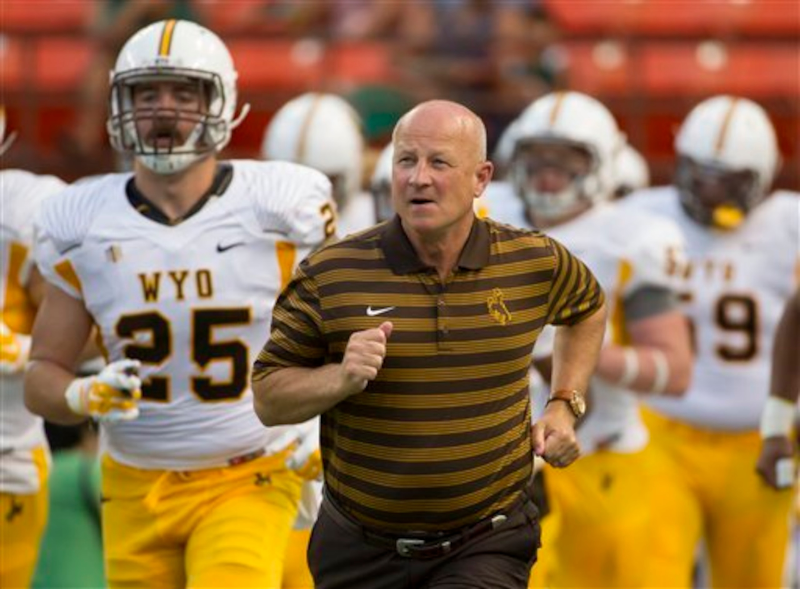 Craig Bohl has a building project on his hands at Wyoming.