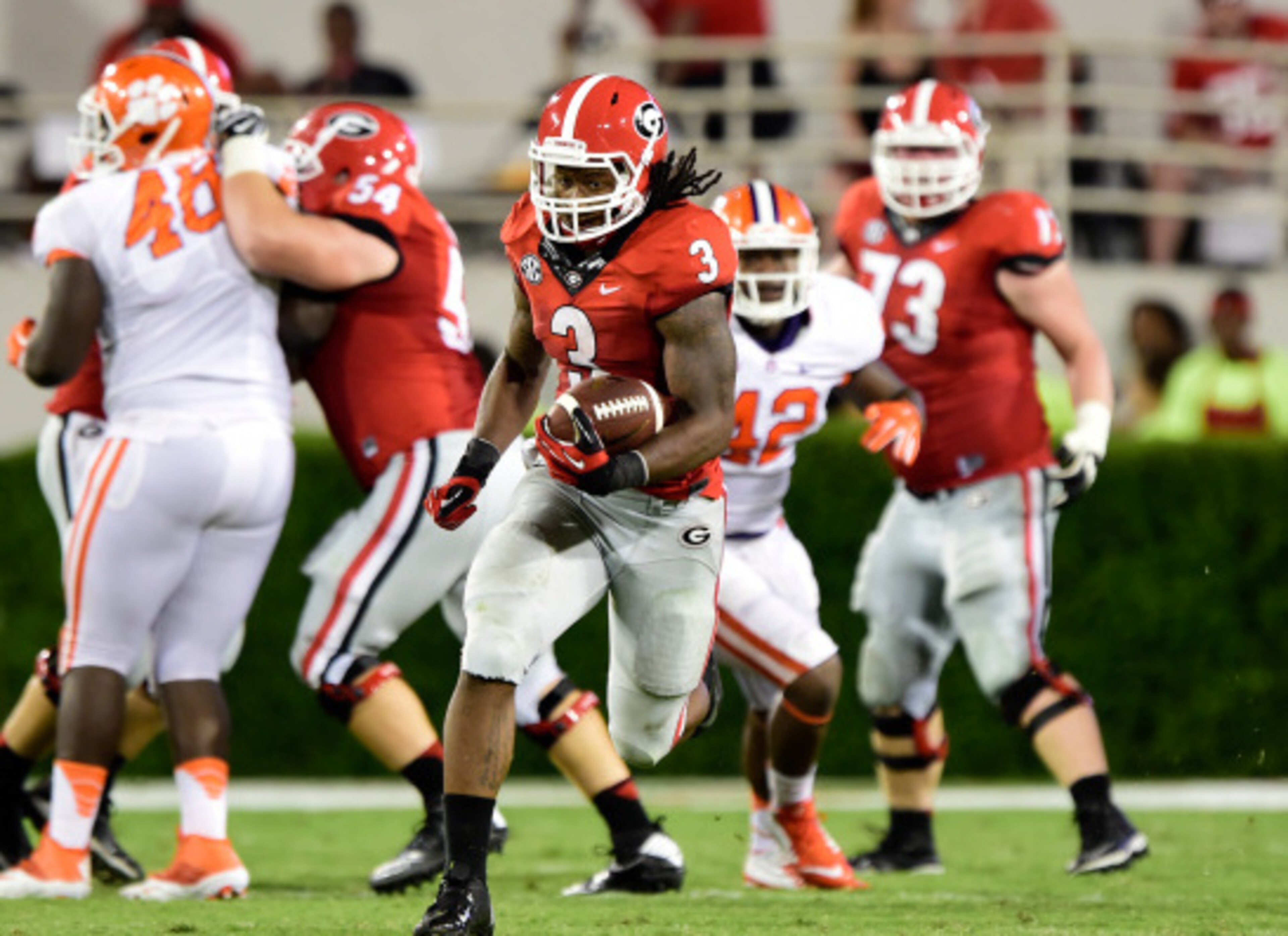 The Tigers completely fell apart in the second half of the Georgia game. The Tigers completely fell apart in the second half of the Georgia game.