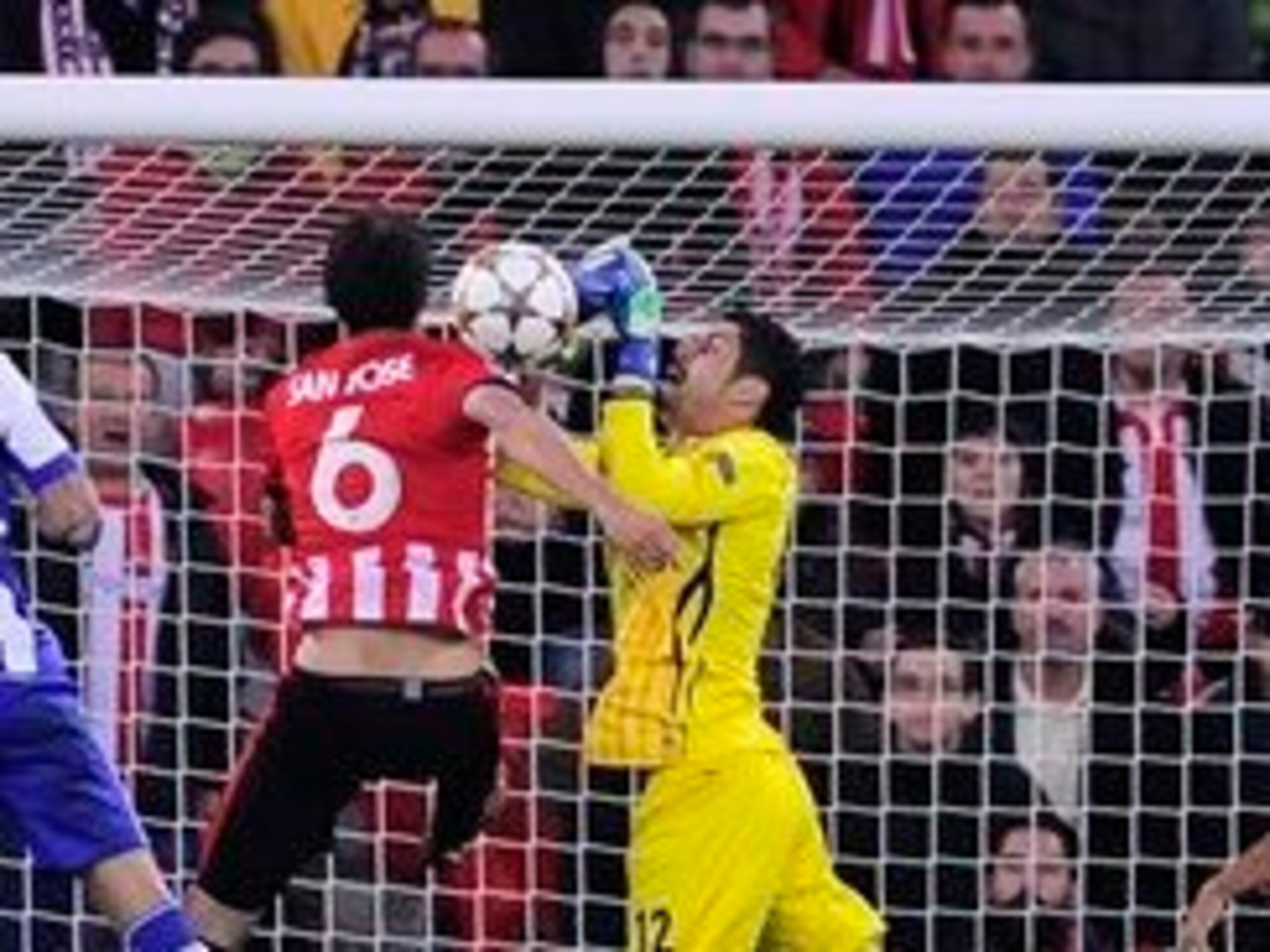 Miki San Jose played and scored in Etxeita's absence
