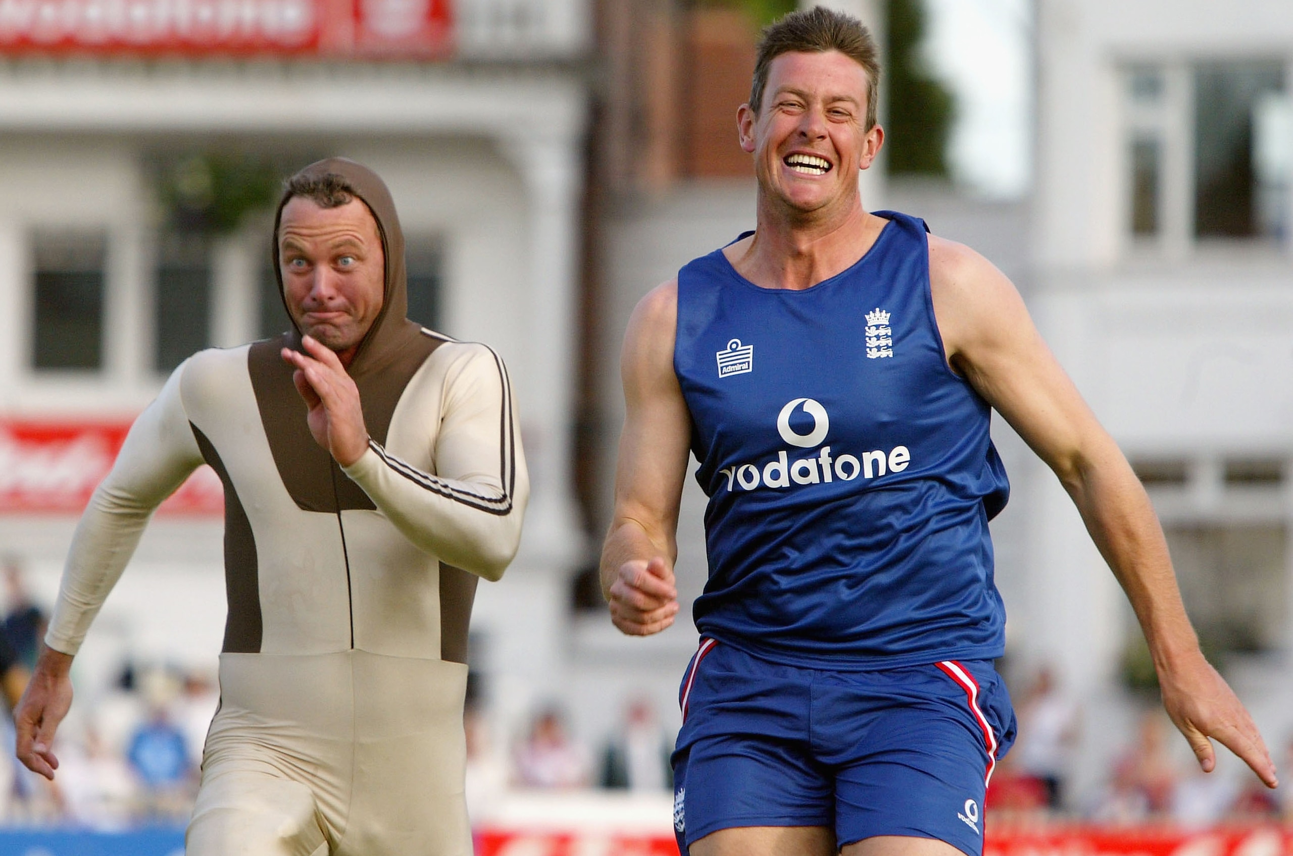 Mark Richardson and Ashley Giles Mark Richardson and Ashley Giles