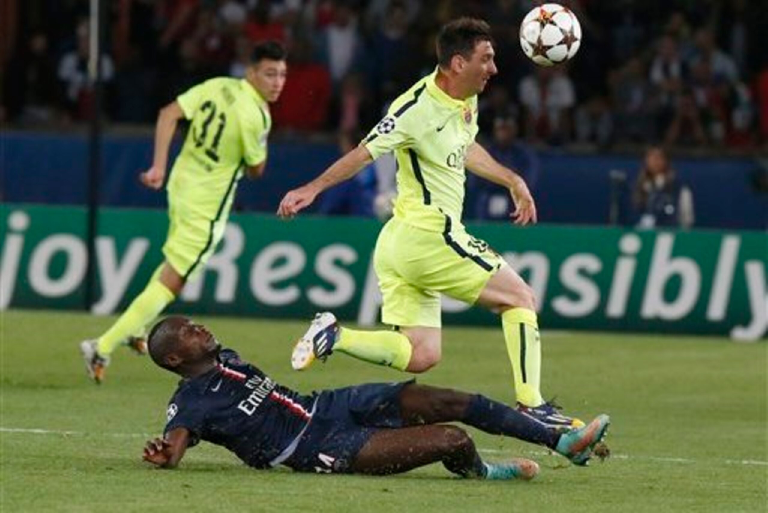 Lionel Messi needs to continue his great individual form for Barca to have a chance to progress.