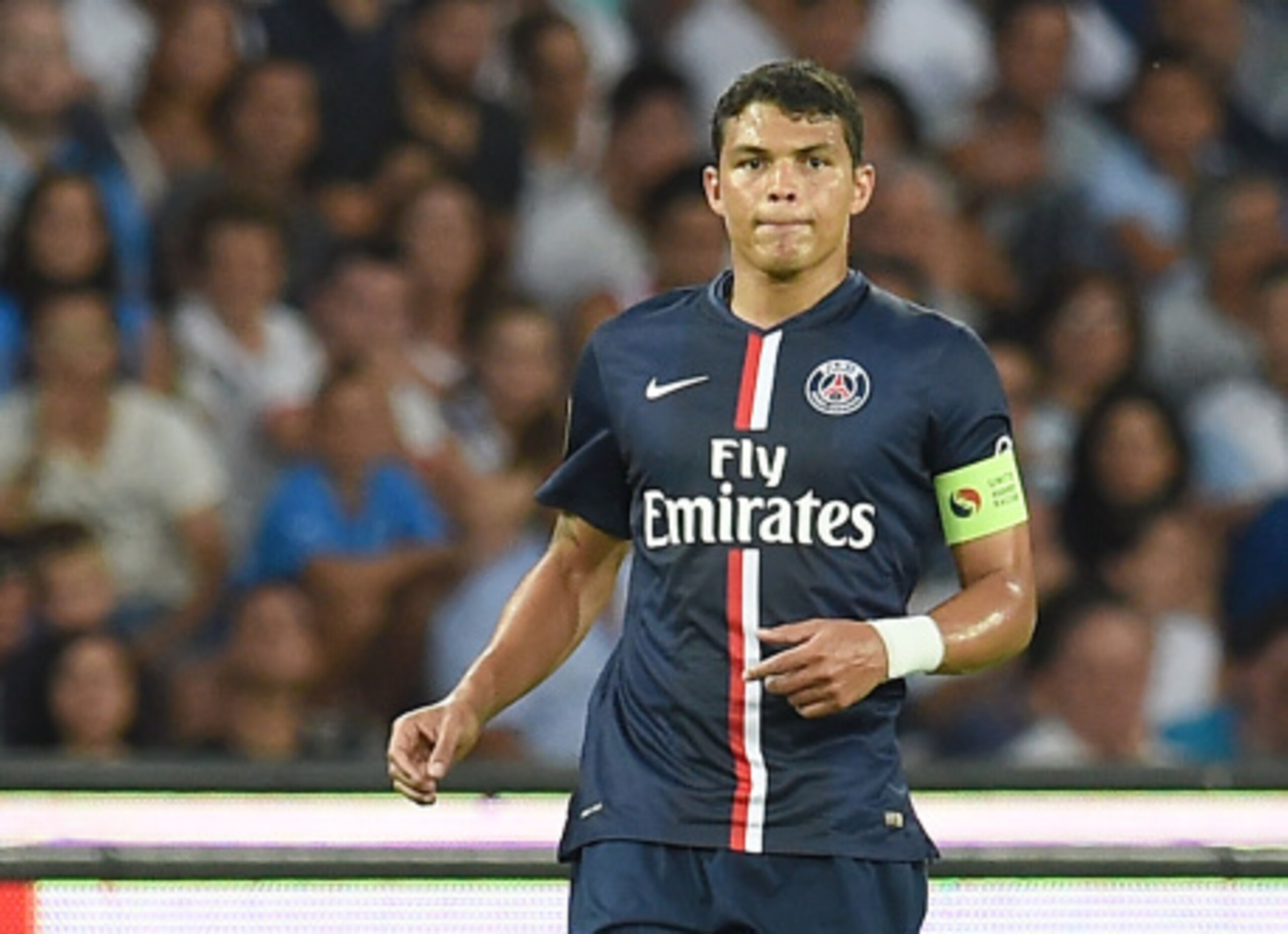 Thiago Silva is a rock at the heart of the PSG defence.