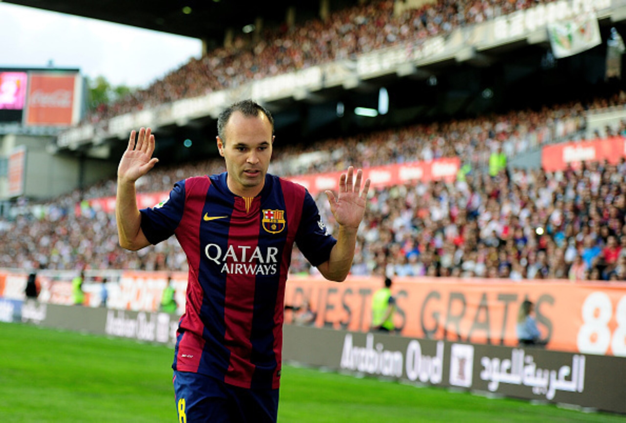 No combined XI is complete without the addition of Andres Iniesta.