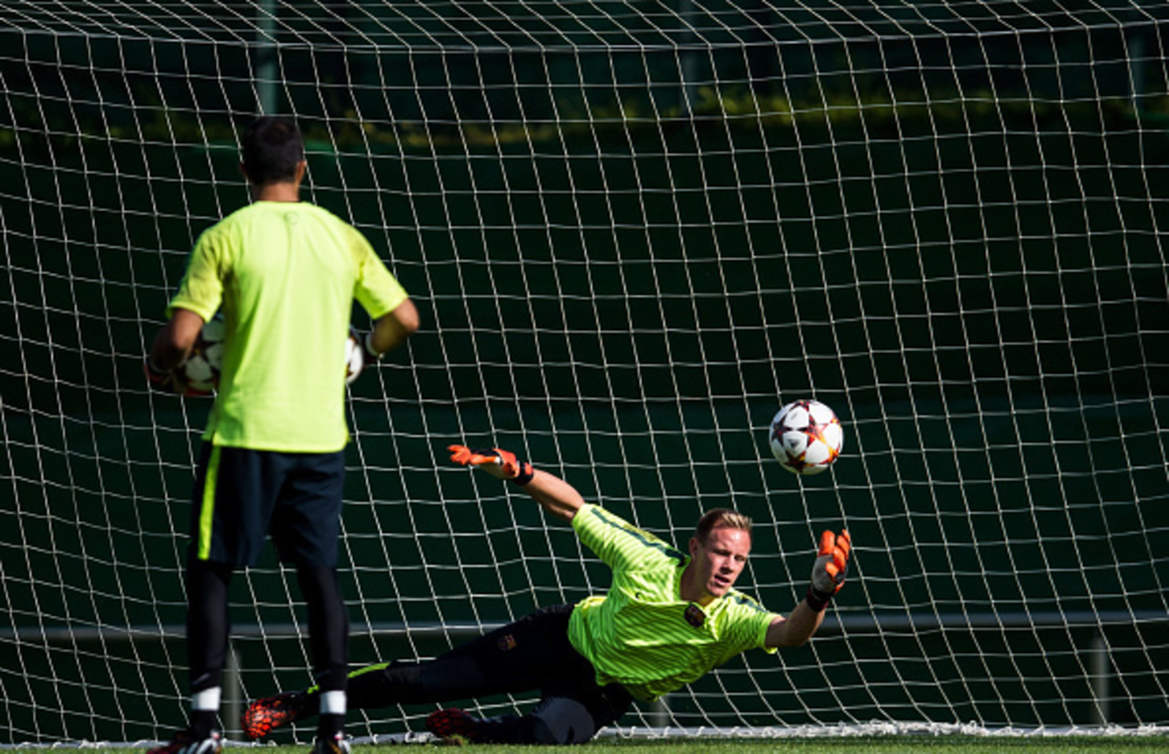 Marc-Andre ter Stegen has redeemed himself after a poor performance in Paris.