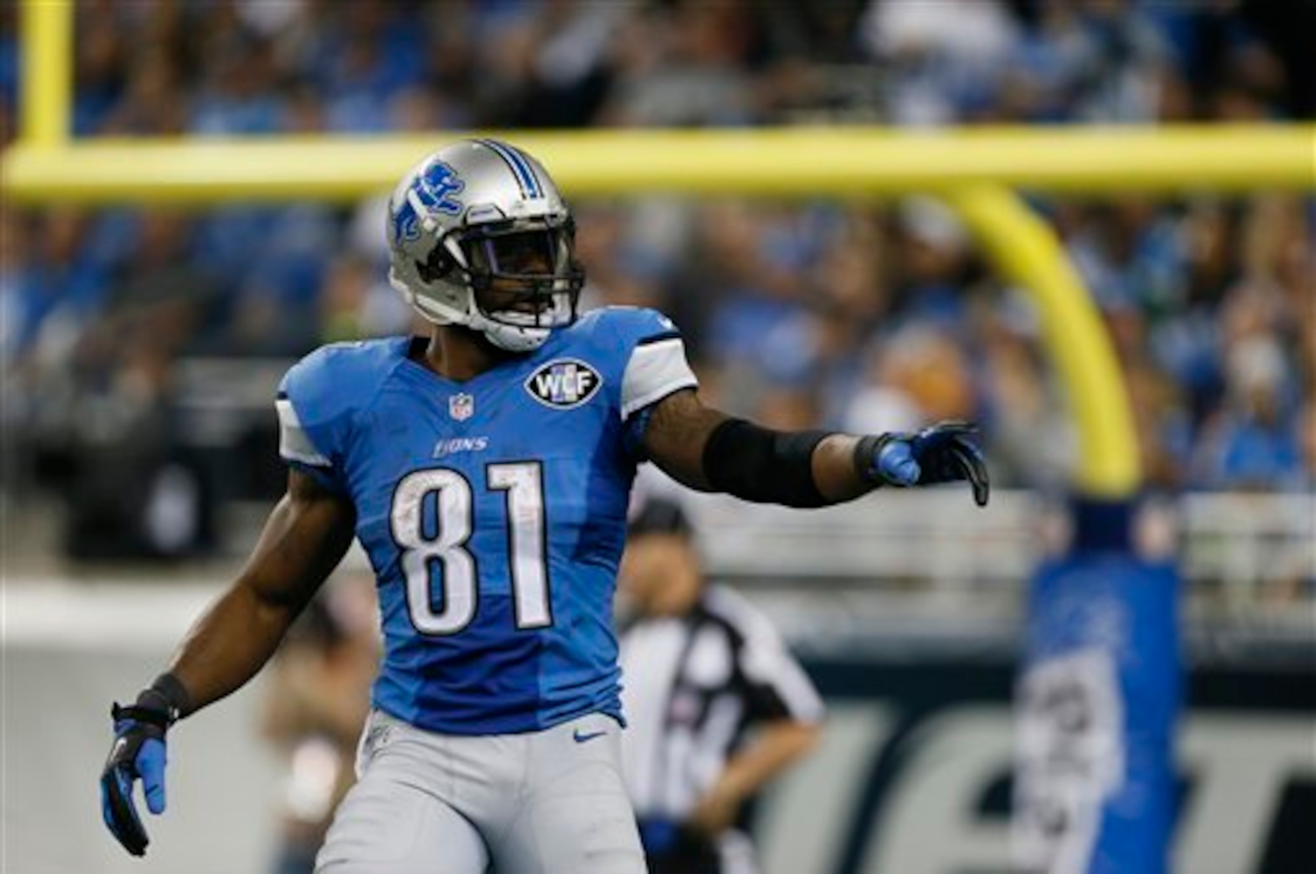 Lions WR Calvin Johnson