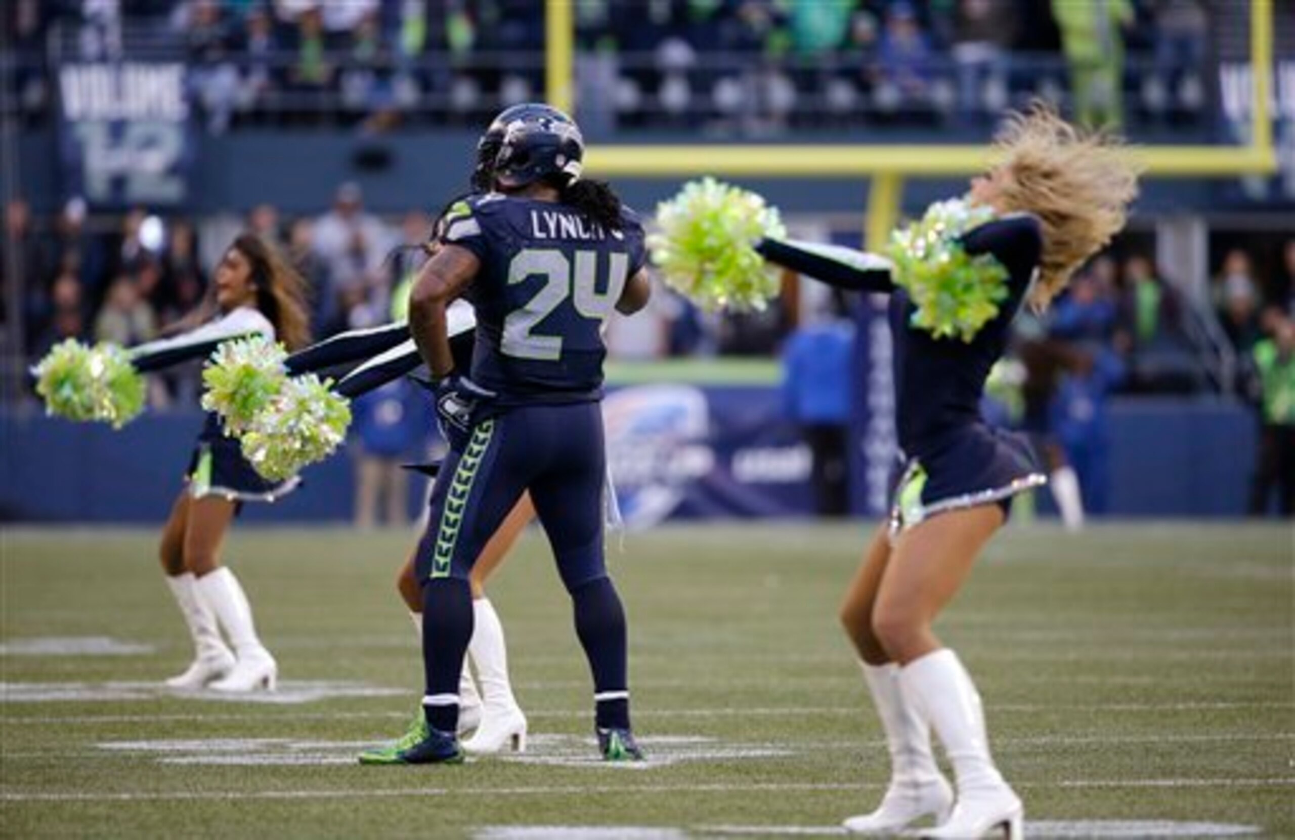 Seahawks RB Marshawn Lynch