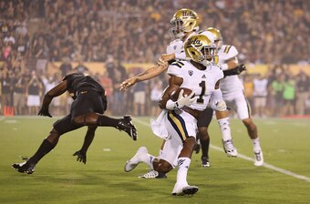 Ishmael Adams making a defender look foolish.