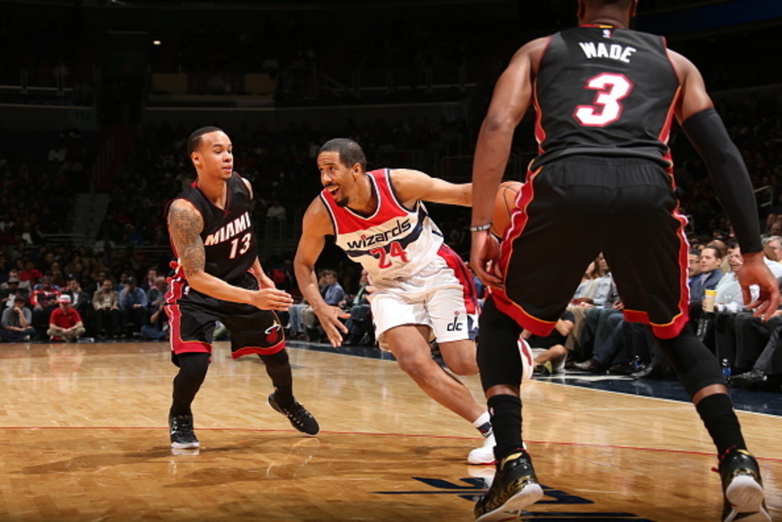 Miller still gets to the rim as well as anyone.