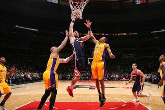 Gortat has been downright nuts in the pick-and-roll.