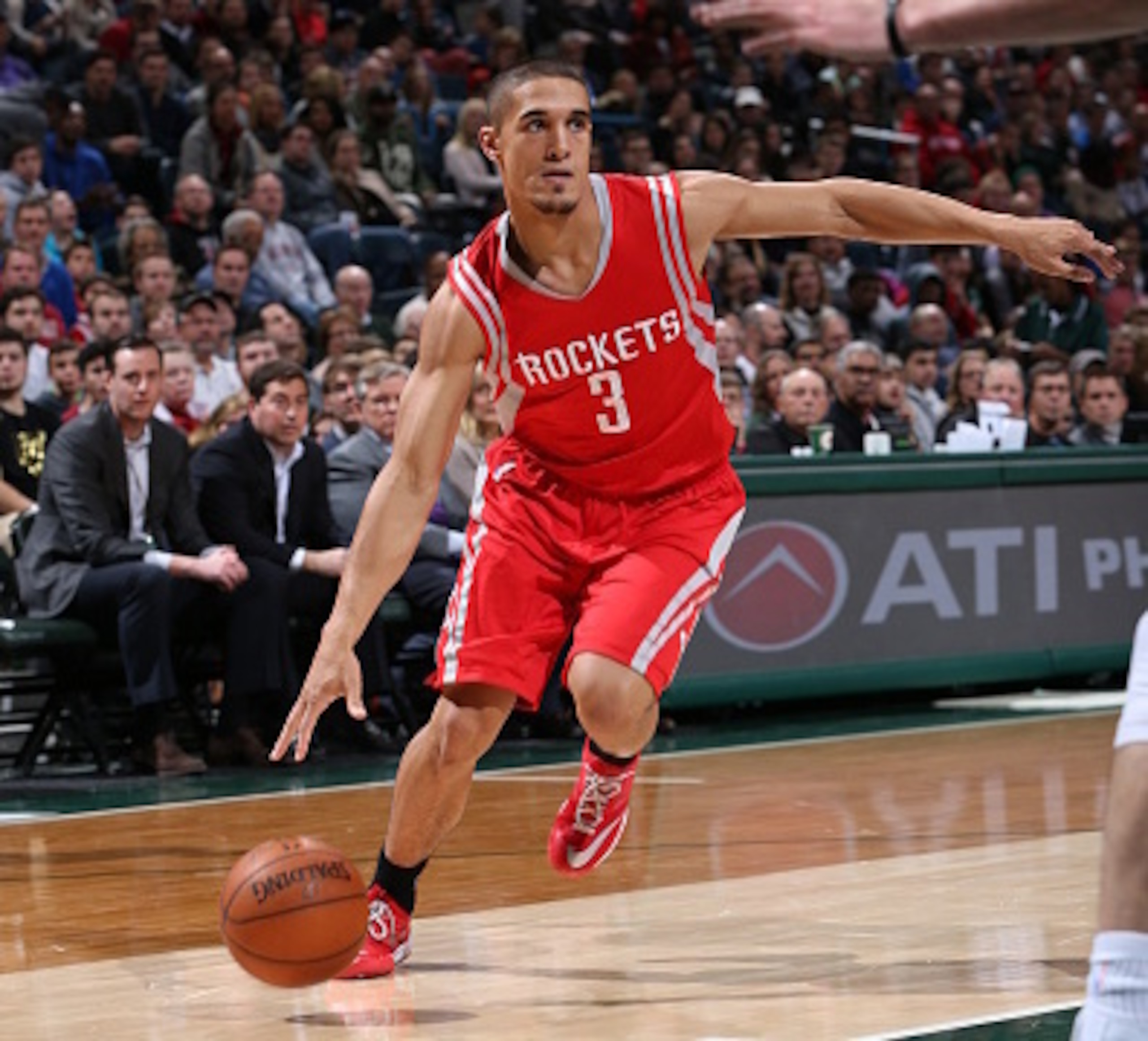 Nick Johnson and Clint Capela have spent most of their time in the D-League this season.