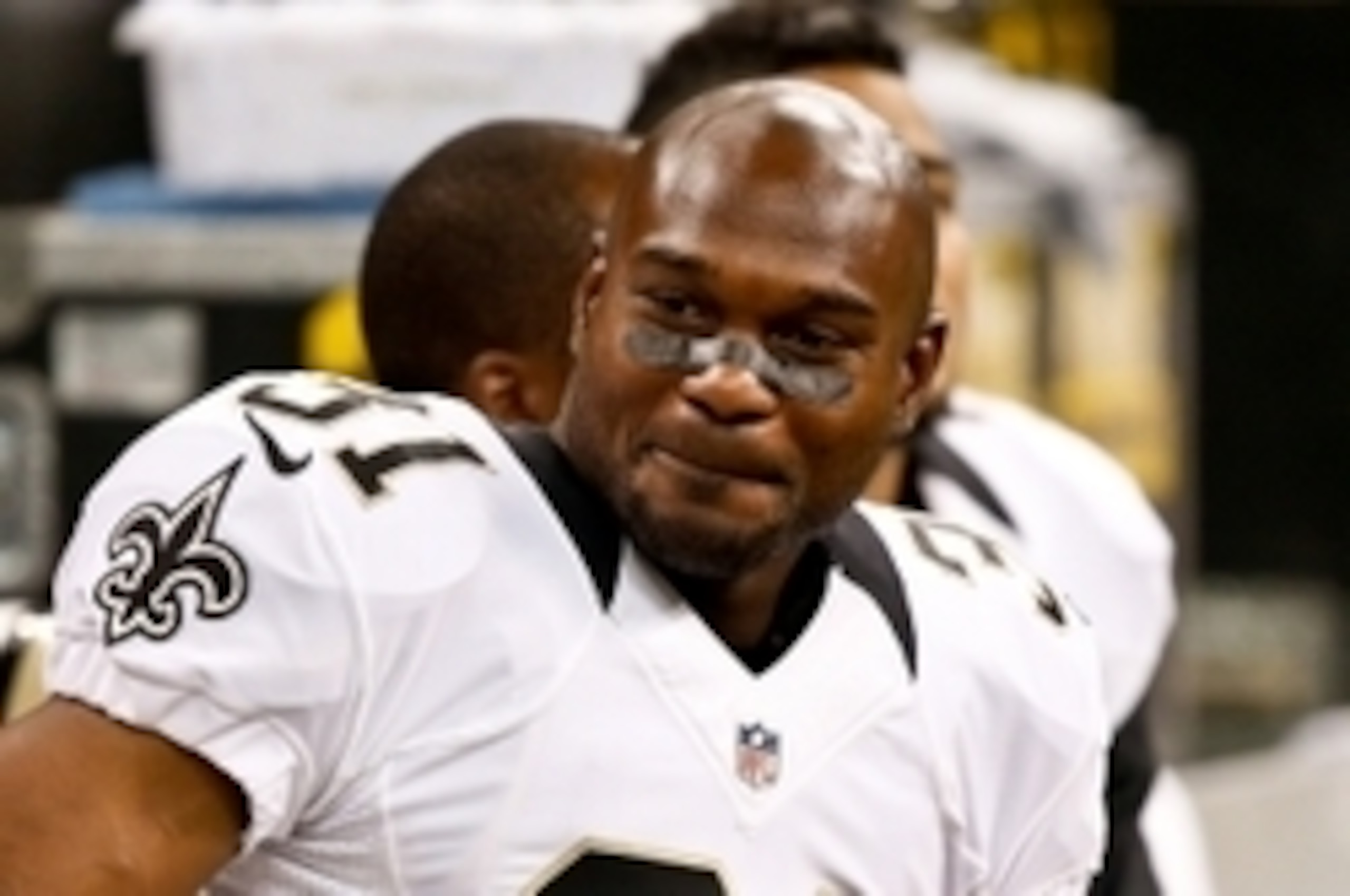 Aug 28, 2014; New Orleans, LA, USA; New Orleans Saints free safety Jairus Byrd (31) against the Baltimore Ravens during the second half of a preseason game at Mercedes-Benz Superdome. The Ravens defeated the Saints 22-13. Mandatory Credit: Derick E. Hingl Aug 28, 2014; New Orleans, LA, USA; New Orleans Saints free safety Jairus Byrd (31) against the Baltimore Ravens during the second half of a preseason game at Mercedes-Benz Superdome. The Ravens defeated the Saints 22-13. Mandatory Credit: Derick E. Hingl