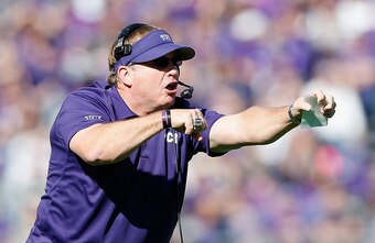 Gary Patterson's Horned Frogs seem to be playoff-worthy. Baylor would disagree.
