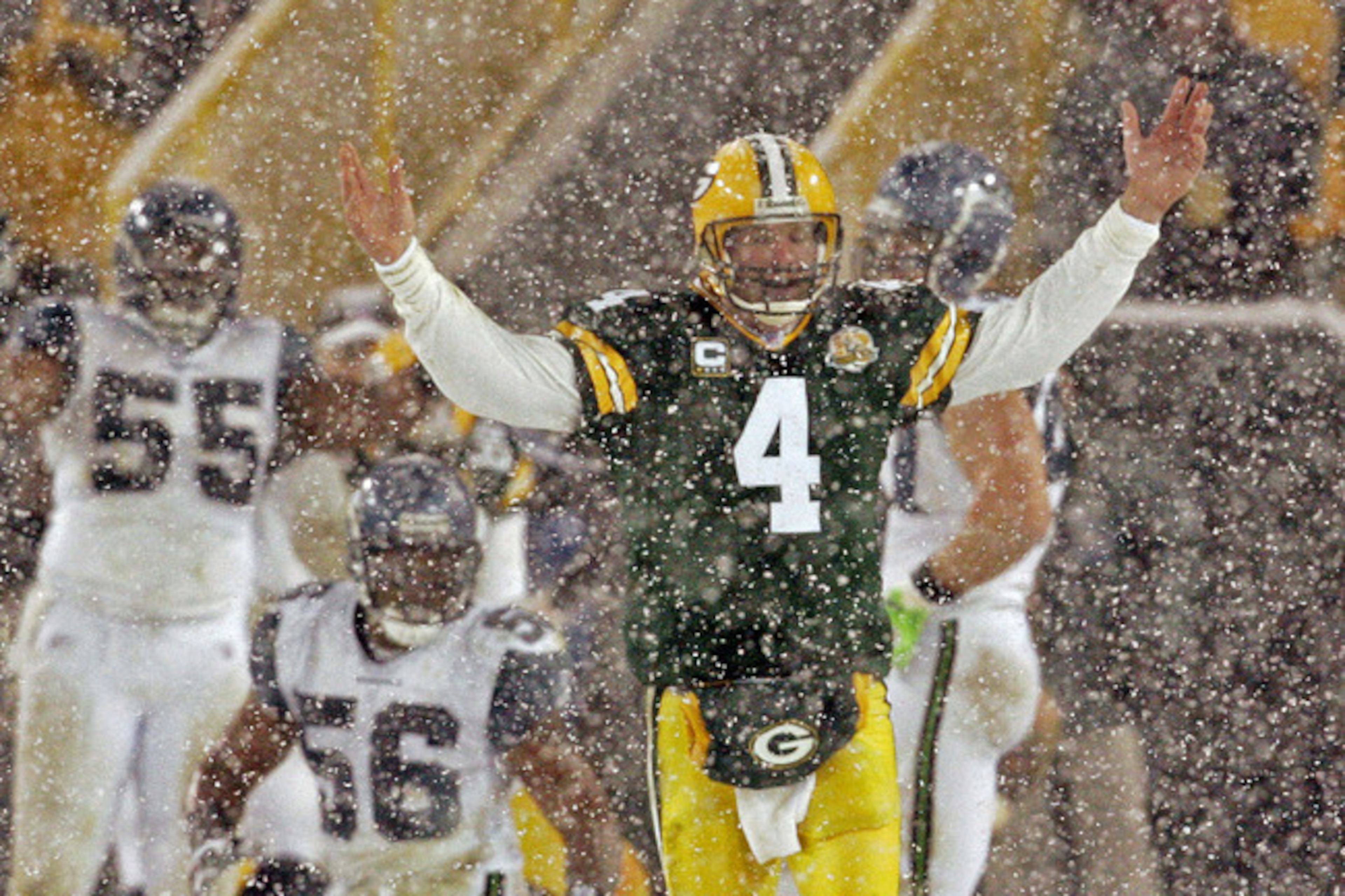 The Packers have played in many memorable snow games.