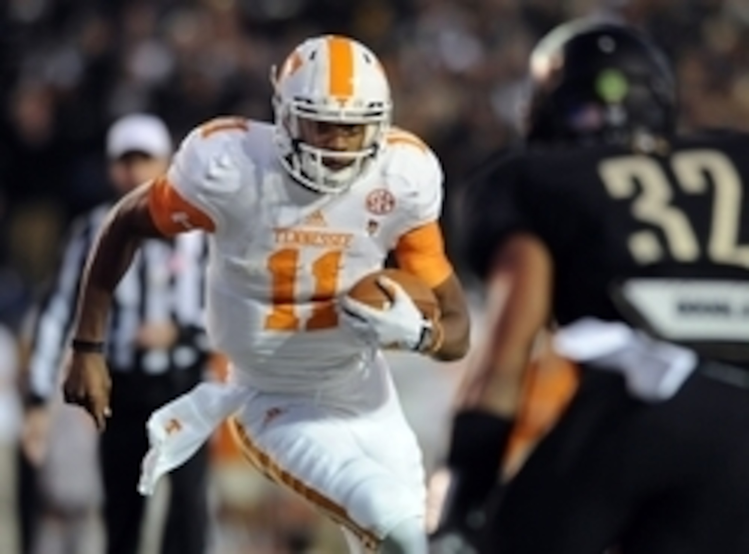 Quarterback Josh Dobbs.