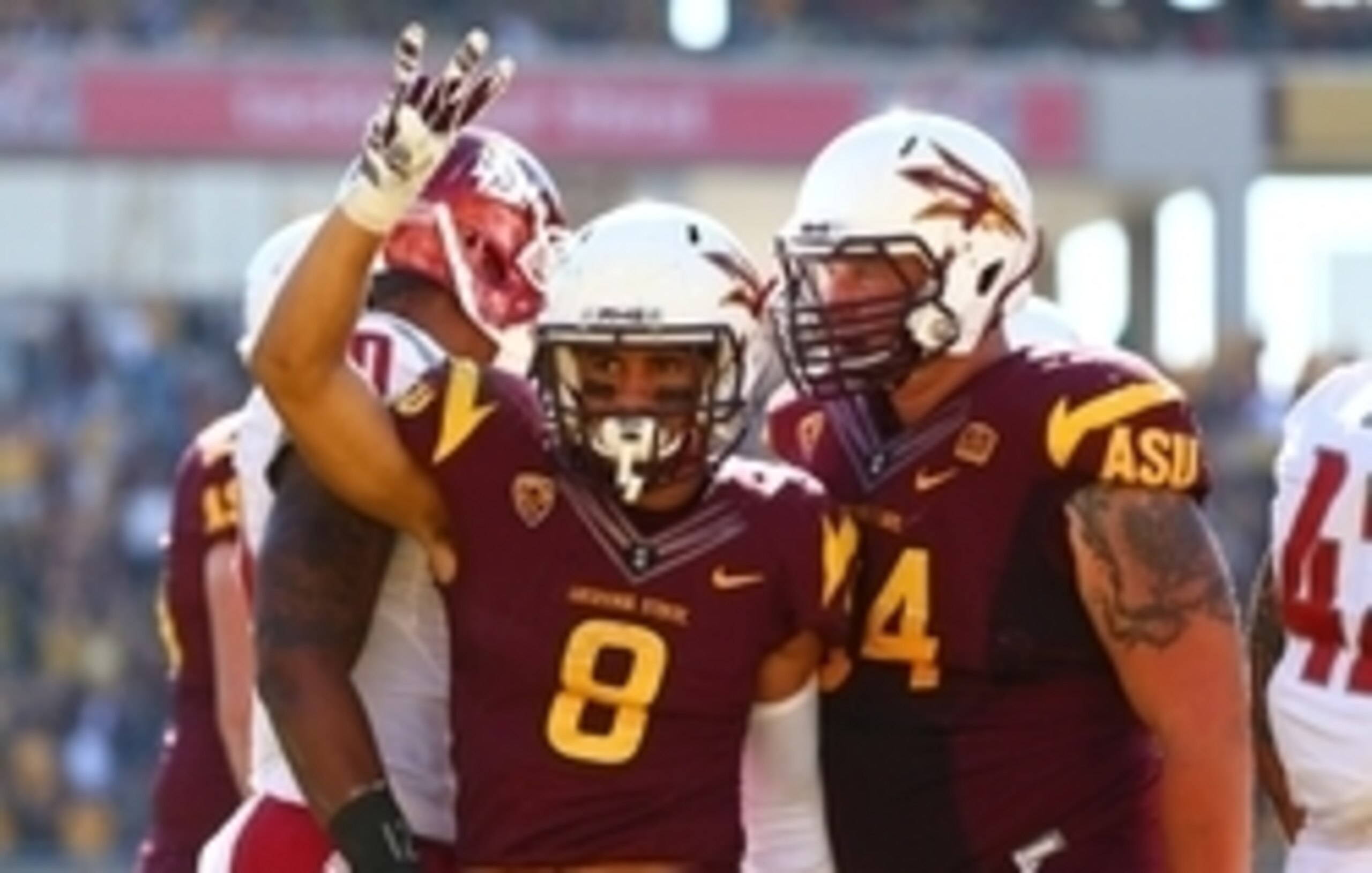 Arizona running back D.J. Foster (No. 8)