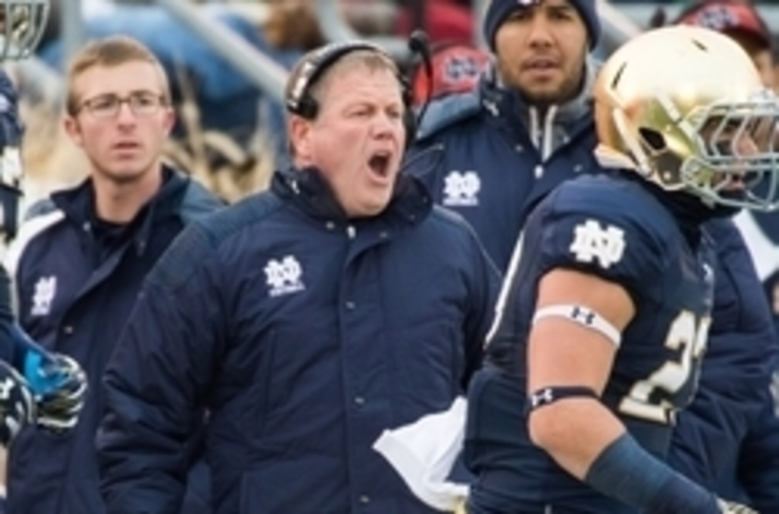 Notre Dame HC Brian Kelly