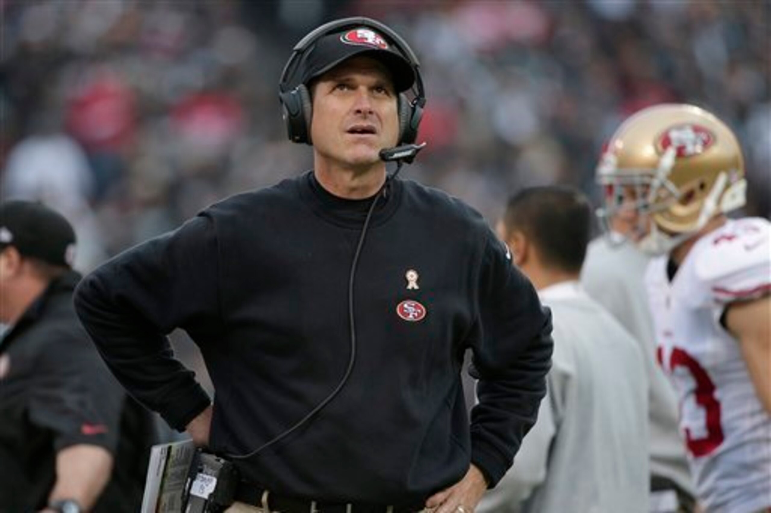 Jim Harbaugh's 49ers fell to 7-6 after suffering yet another embarrassing defeat.