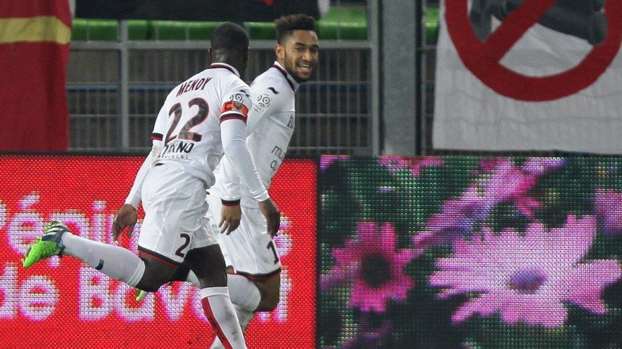 Amavi opened the scoring for Nice. Amavi opened the scoring for Nice.