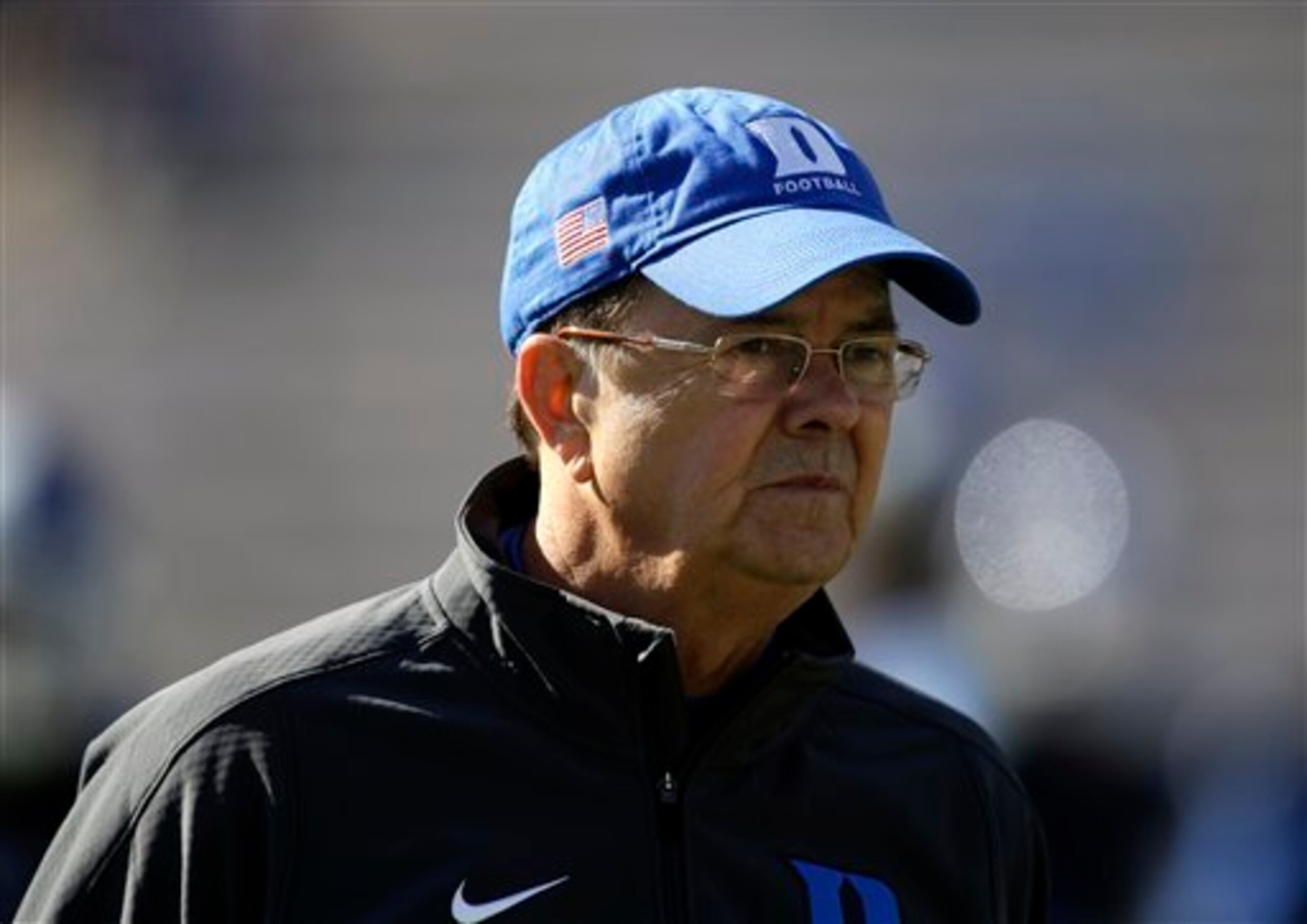 Duke head coach David Cutcliffe