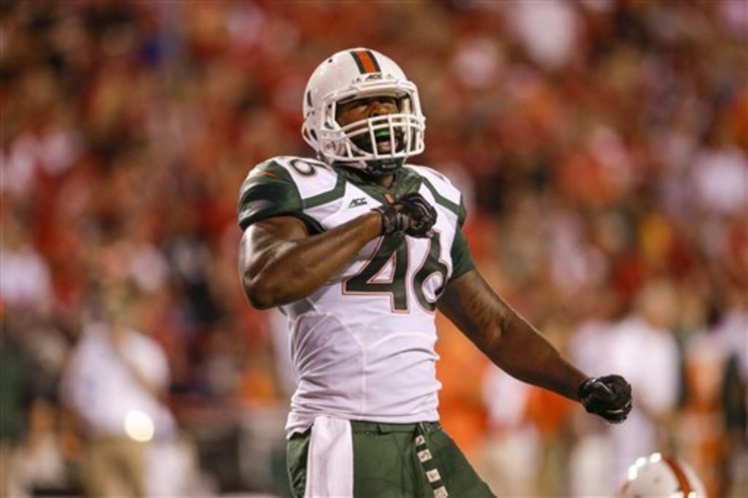 Clive Walford of Miami would be a good fit.