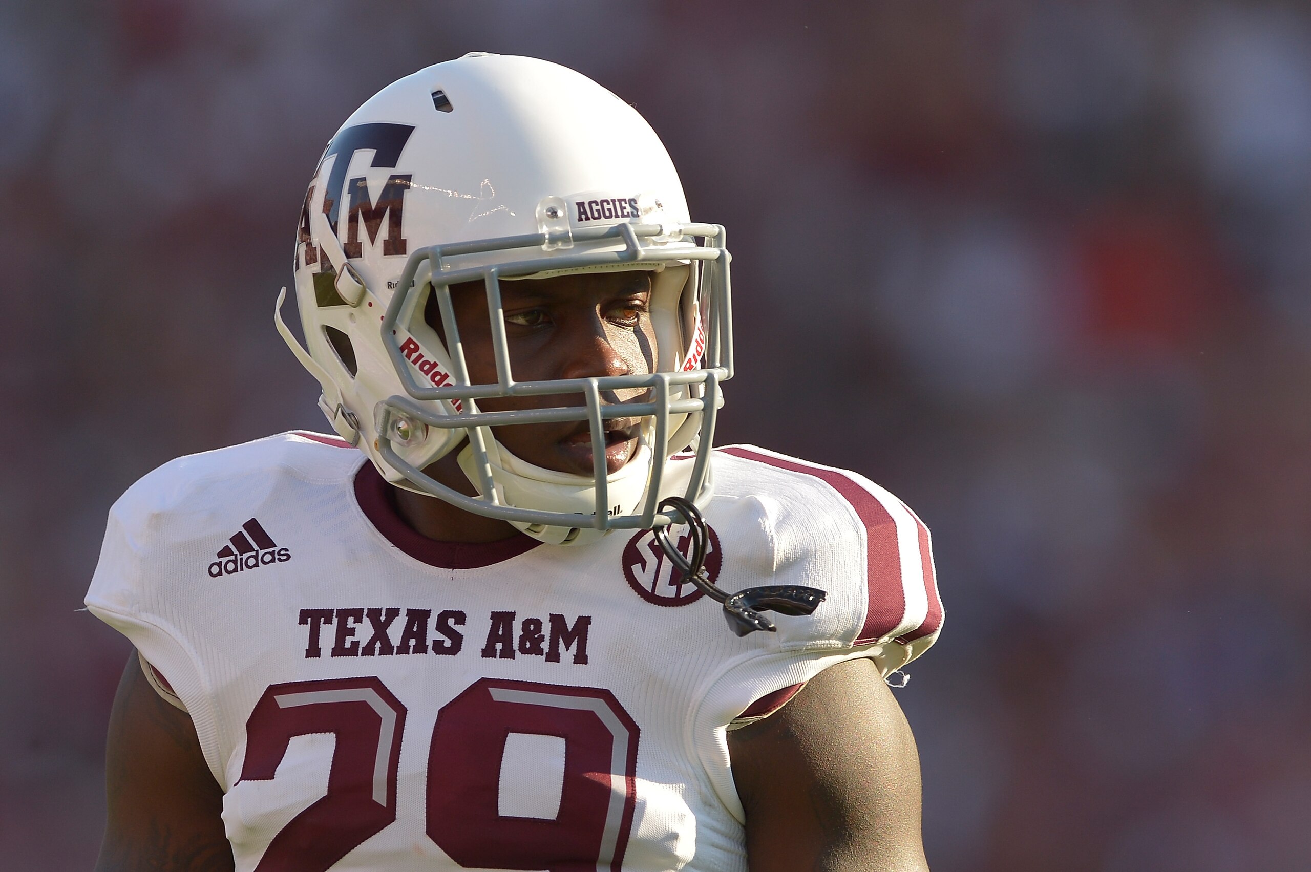 Deshazor Everett from Texas A&M has experience at every cornerback role