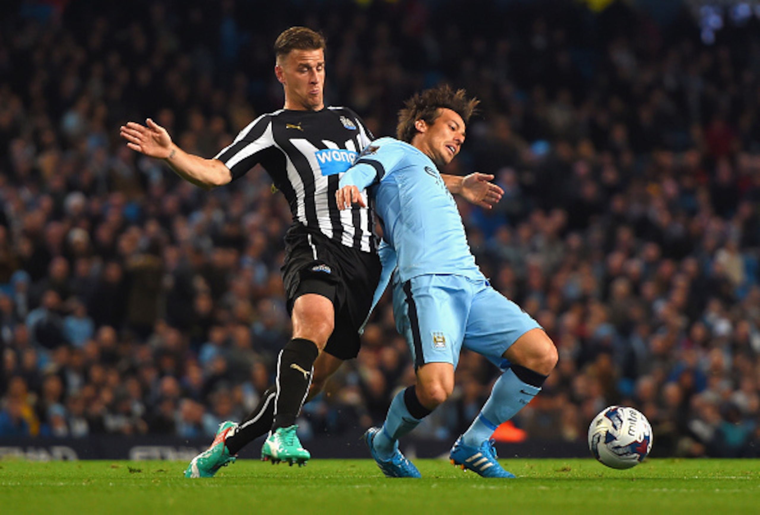I still have no idea why Pellegrini had Silva on the pitch in a Capital One Cup match.