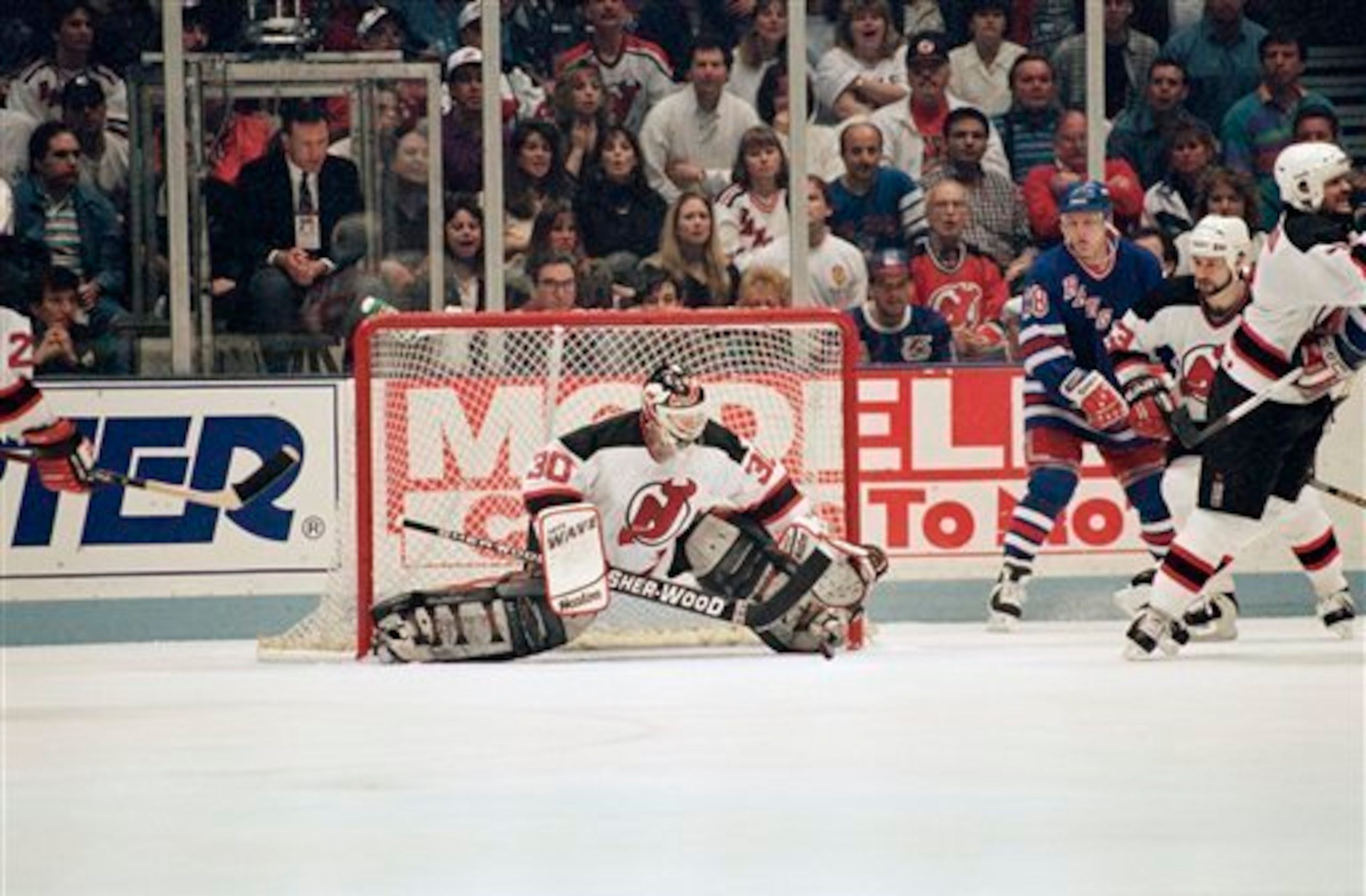 Martin Brodeur during the 1994 Eastern Conference Final.