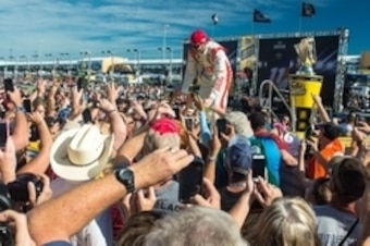 Evidence of the popularity of Dale Earnhardt Jr. was on full display at Homestead-Miami Speedway last month.