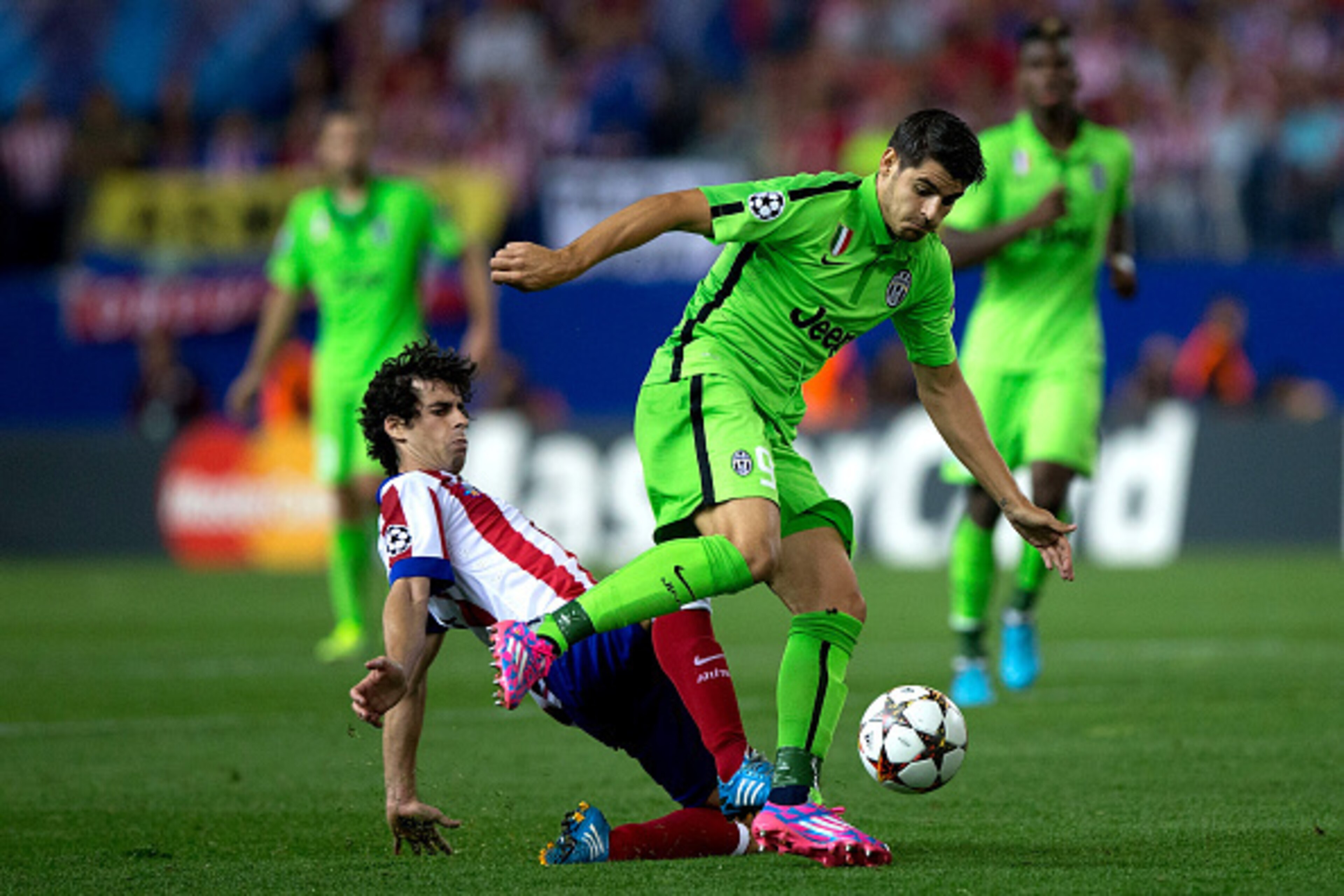 Atletico won at home but had to hold off a massive rally late rally by Juve.