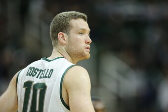 Matt Costello's learning how to adjust to playing more minutes.