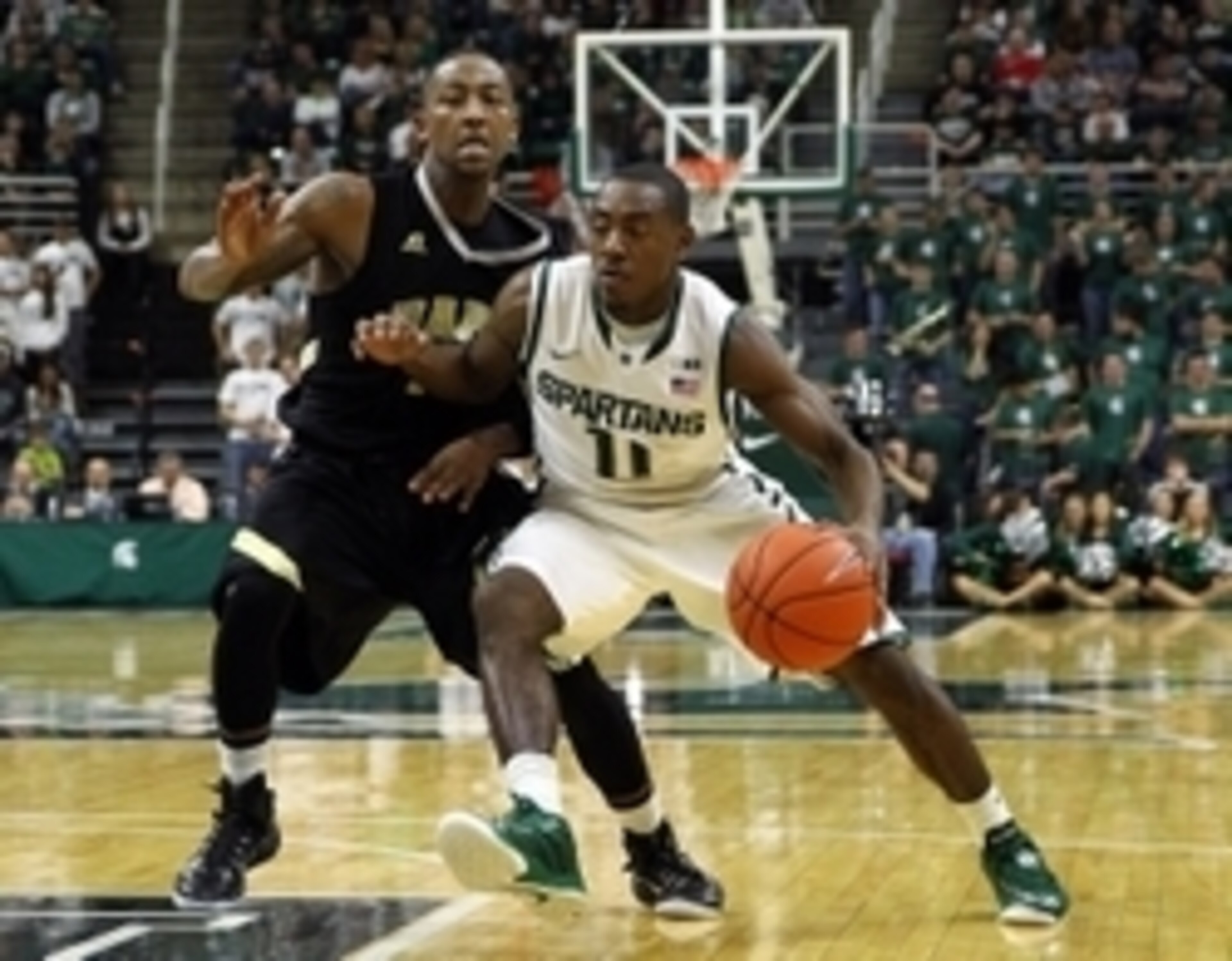 Freshman point guard Lourawls "Tum-Tum" Nairn plays more than 19 minutes per game. Freshman point guard Lourawls "Tum-Tum" Nairn plays more than 19 minutes per game.