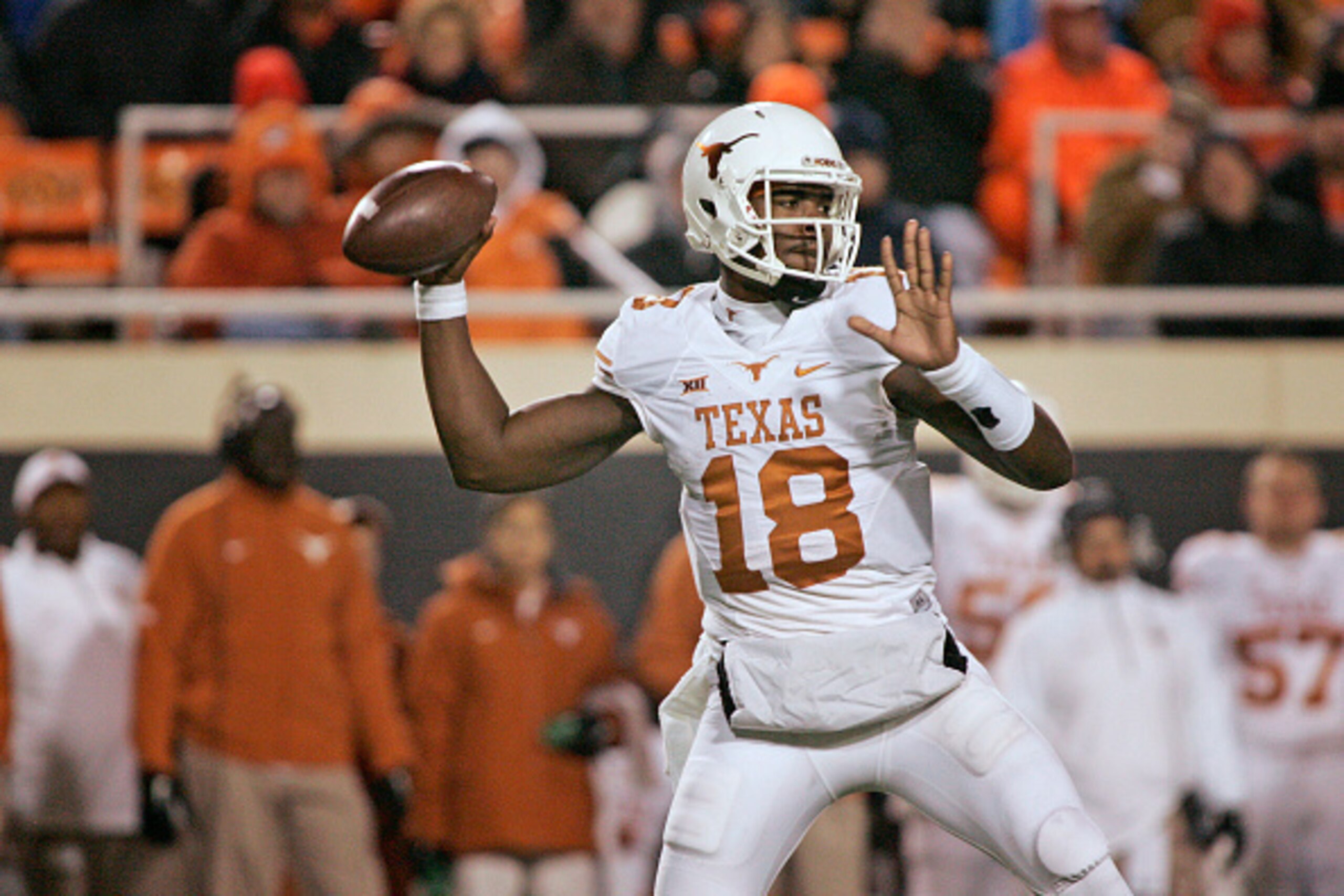 Quarterback Tyrone Swoopes gets his shot at redemption in the Texas Bowl against Arkansas.