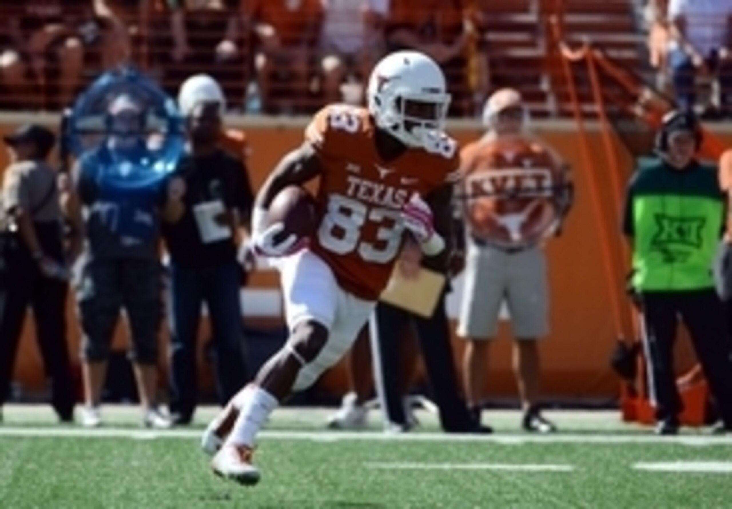 Armanti Foreman has established himself as a unique weapon for this Texas offense.