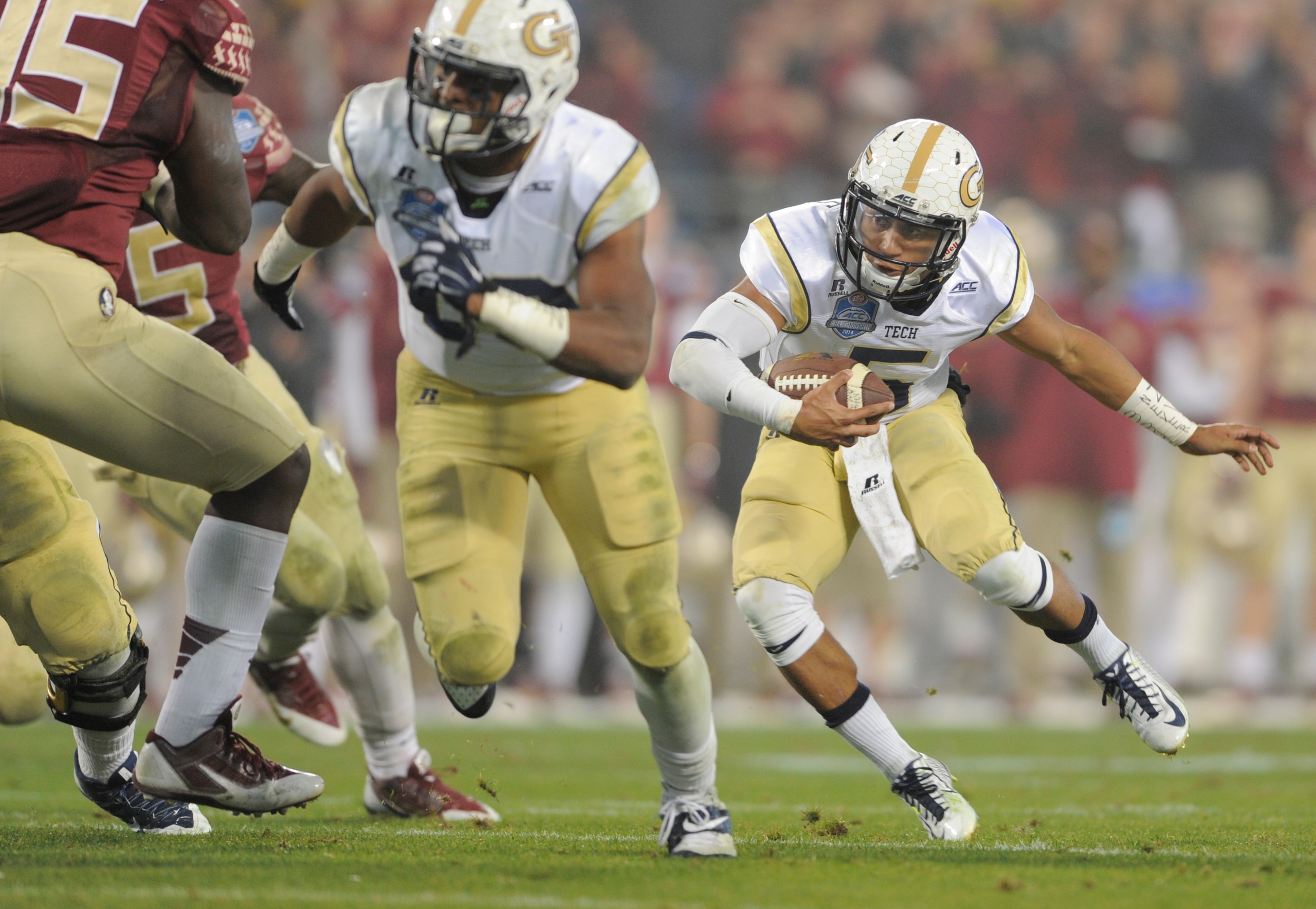 Justin Thomas has been very impressive as Georgia Tech's new starting quarterback.