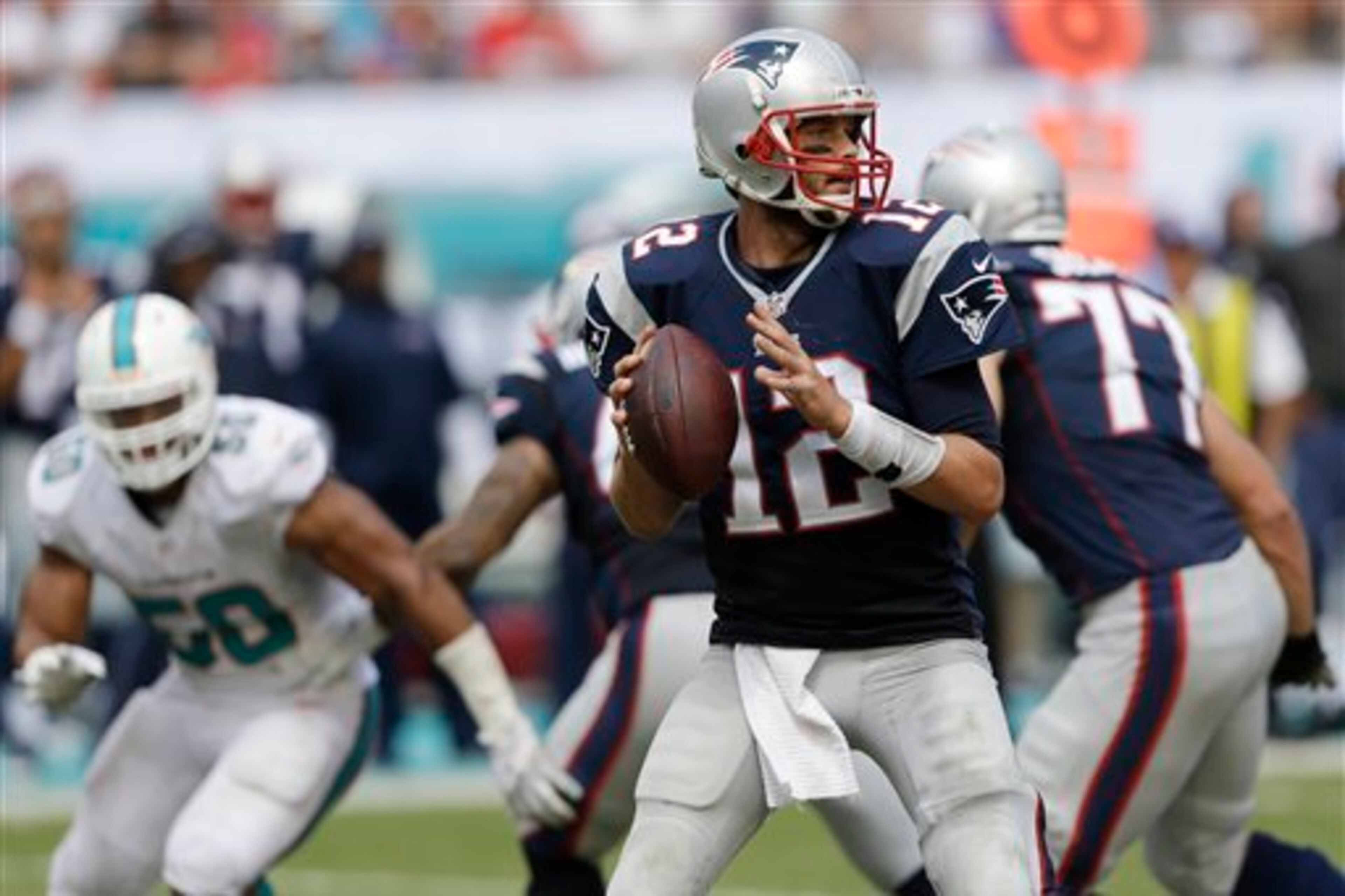Protecting Tom Brady will be a challenge against Miami.