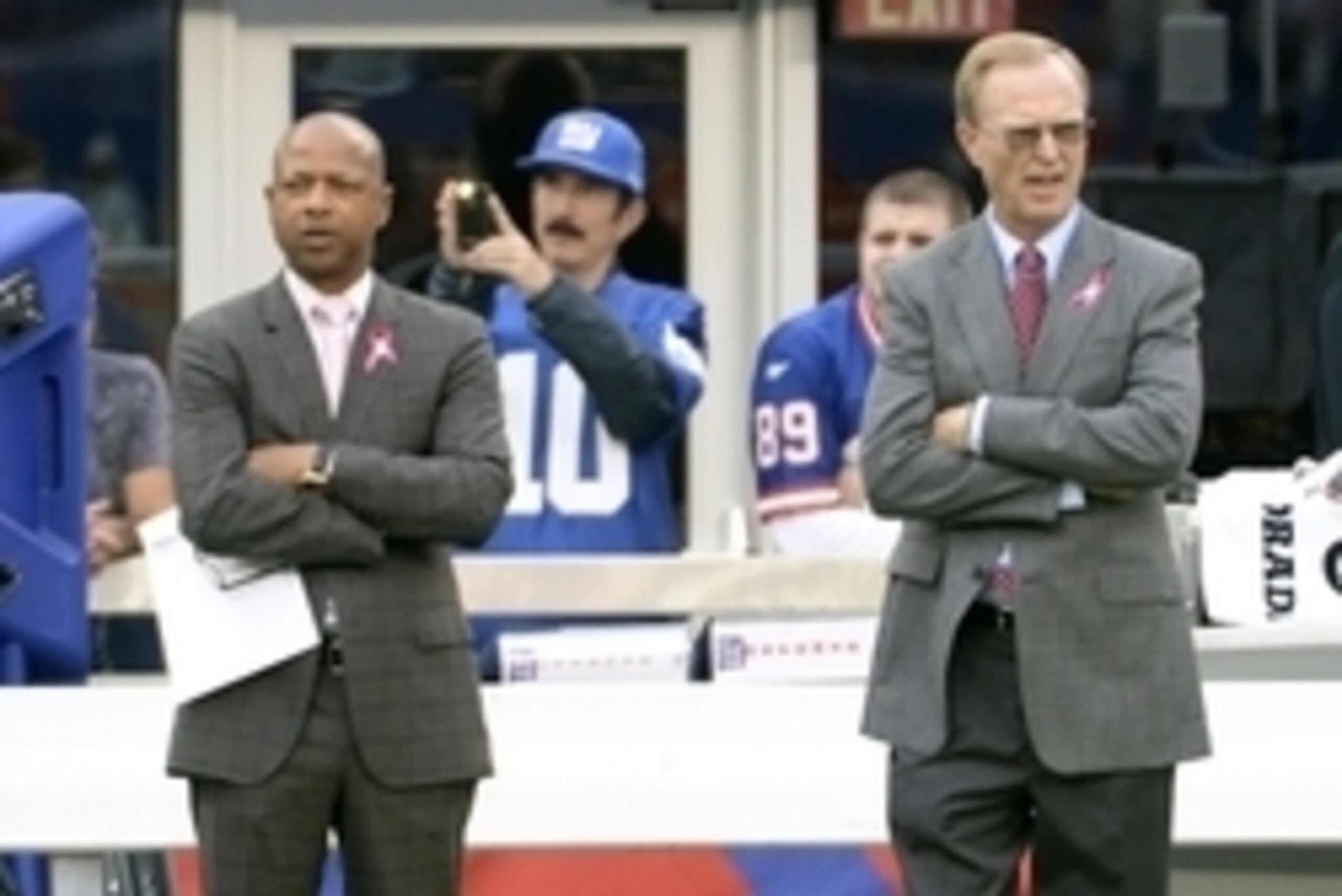 Jerry Reese (left) and John Mara must nail the 2015 draft.
