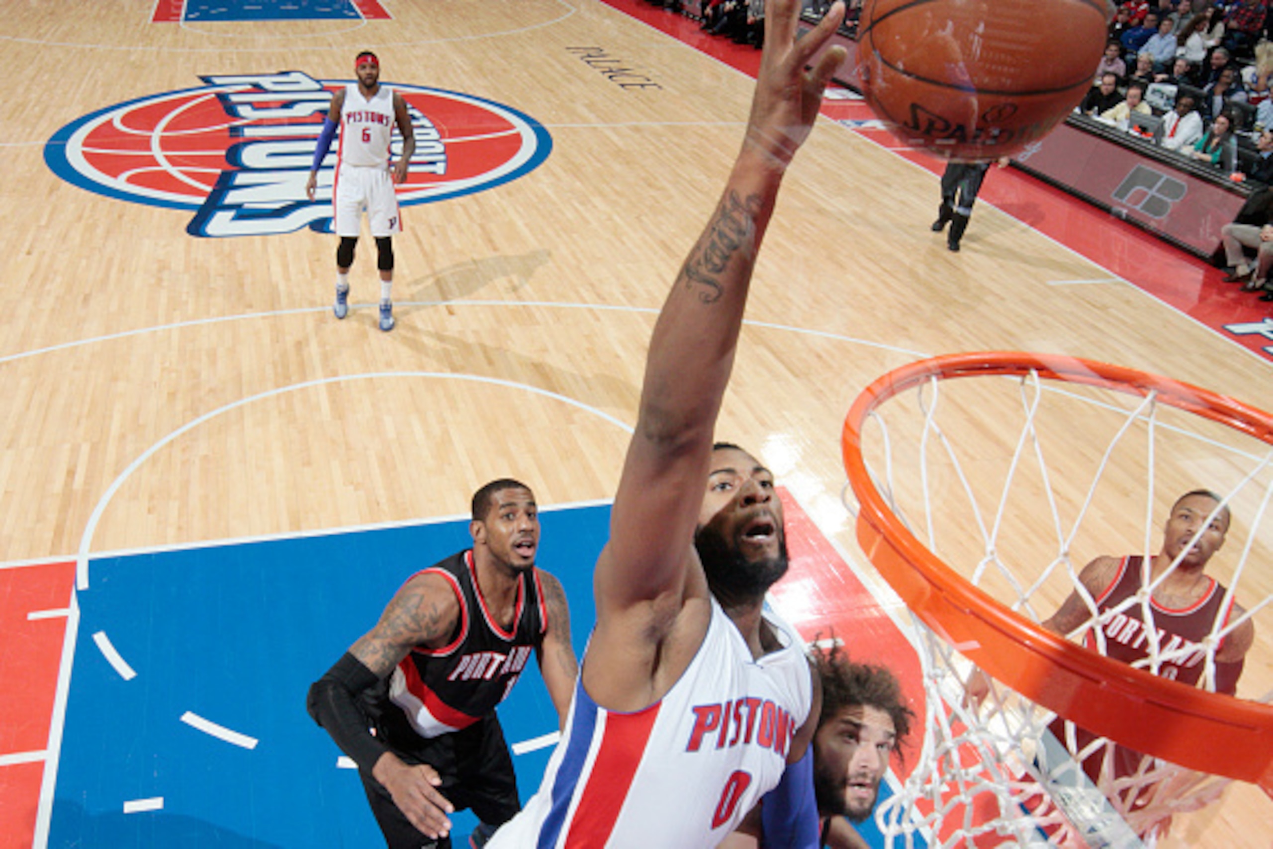 How many times will Andre Drummond be in the top plays?