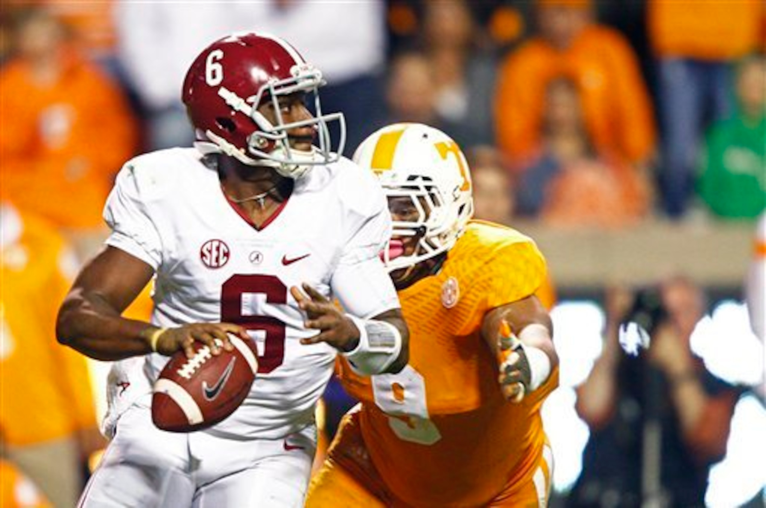 Tennessee DE Derek Barnett was one of the nation's top pass rushers.