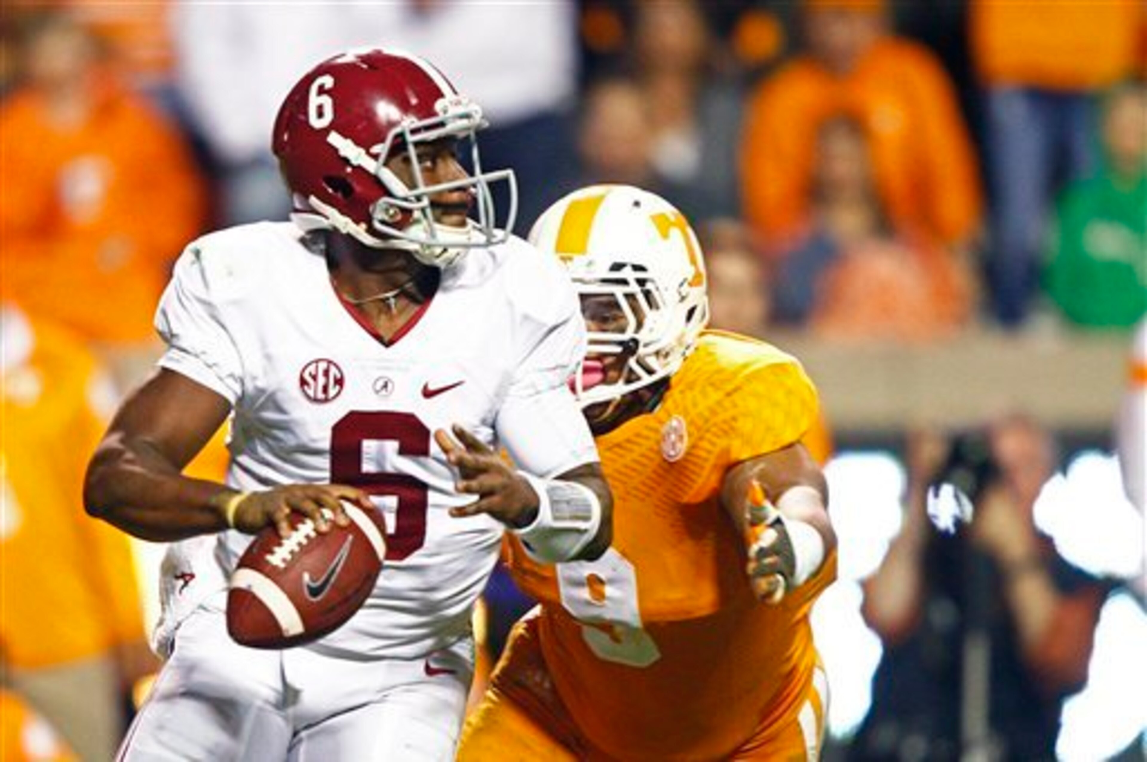 Tennessee DE Derek Barnett was one of the nation's top pass rushers.