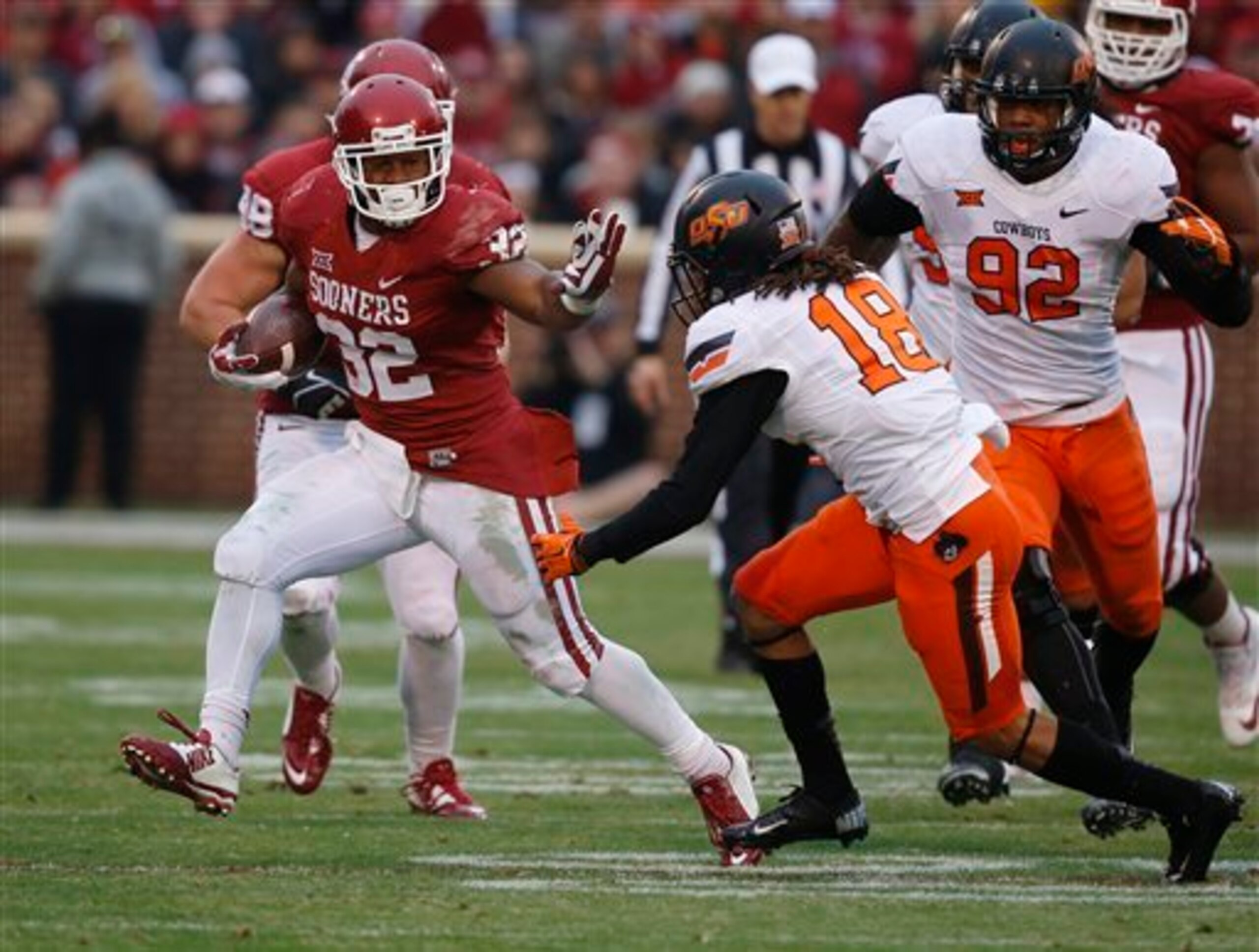 Samaje Perine enjoyed a standout freshman season.