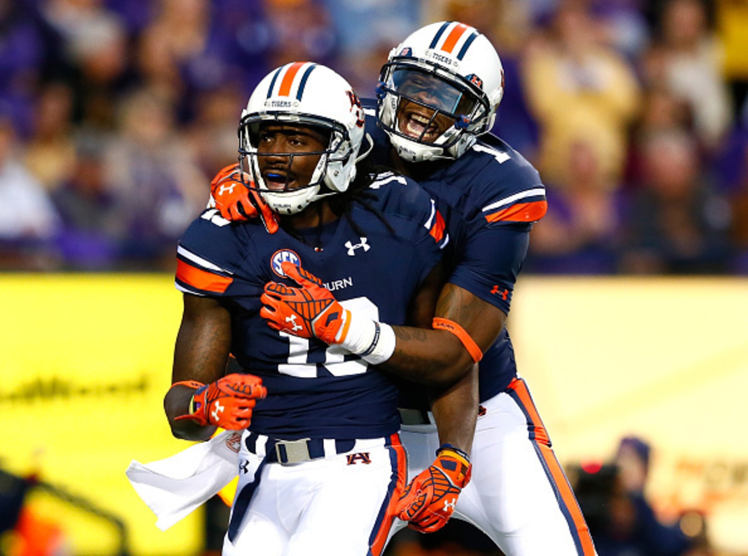 WRs Sammie Coates and D'haquille Williams WRs Sammie Coates and D'haquille Williams