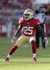 Jimmie Ward was lost for the season with a foot injury. Jimmie Ward was lost for the season with a foot injury.